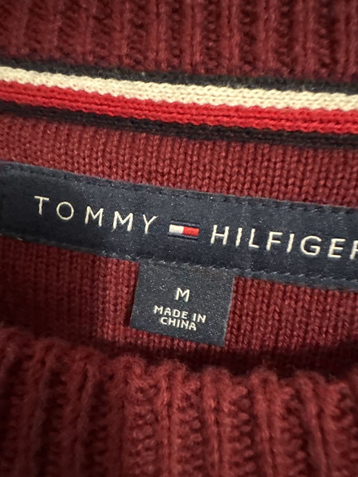 Tommy Hilfiger Tommy Hilfiger Knitted Sweater Size US M / EU 48-50 / 2 - 3 Thumbnail
