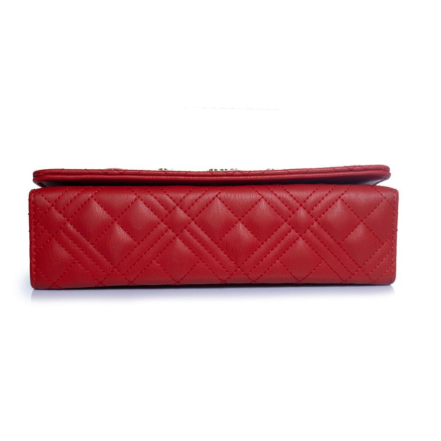 Love Moschino Love Moschino, red quilted shoulder bag Size ONE SIZE - 2 Thumbnail