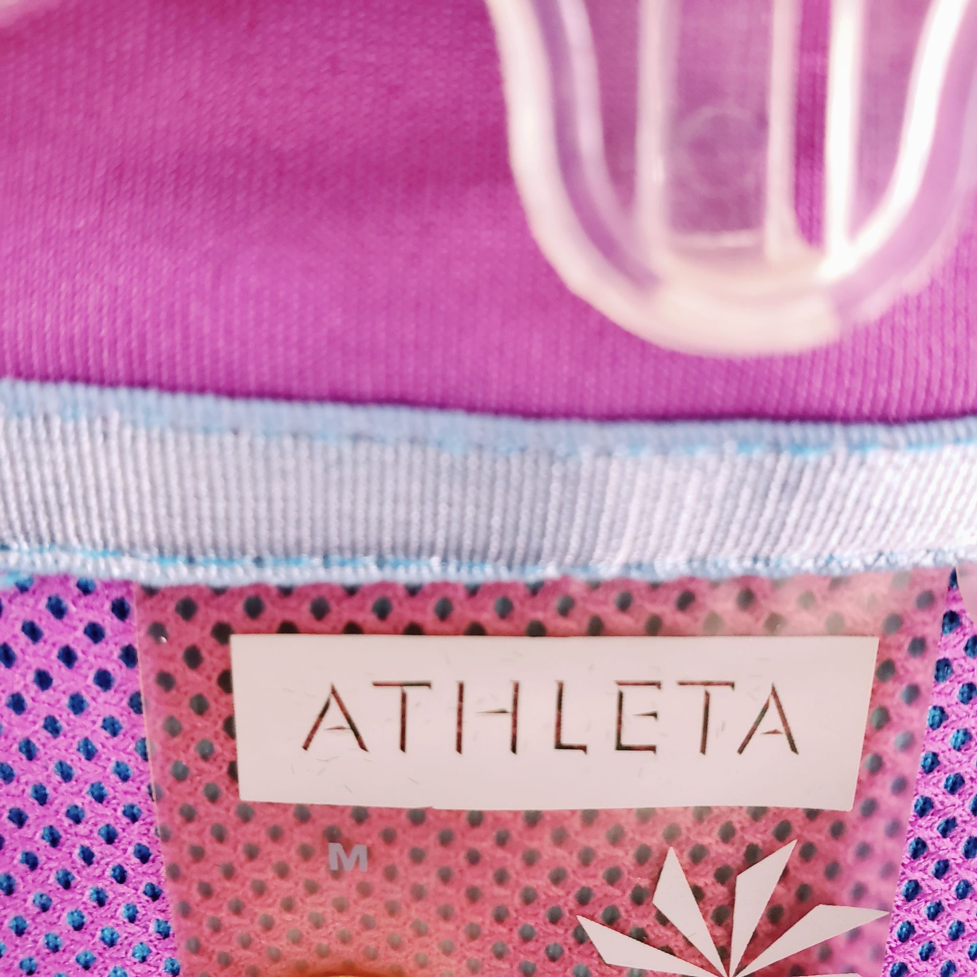 Athleta Athleta Womens Blue Full-Zip Stretch Jacket With Thumbholes Size M / US 6-8 / IT 42-44 - 9 Thumbnail