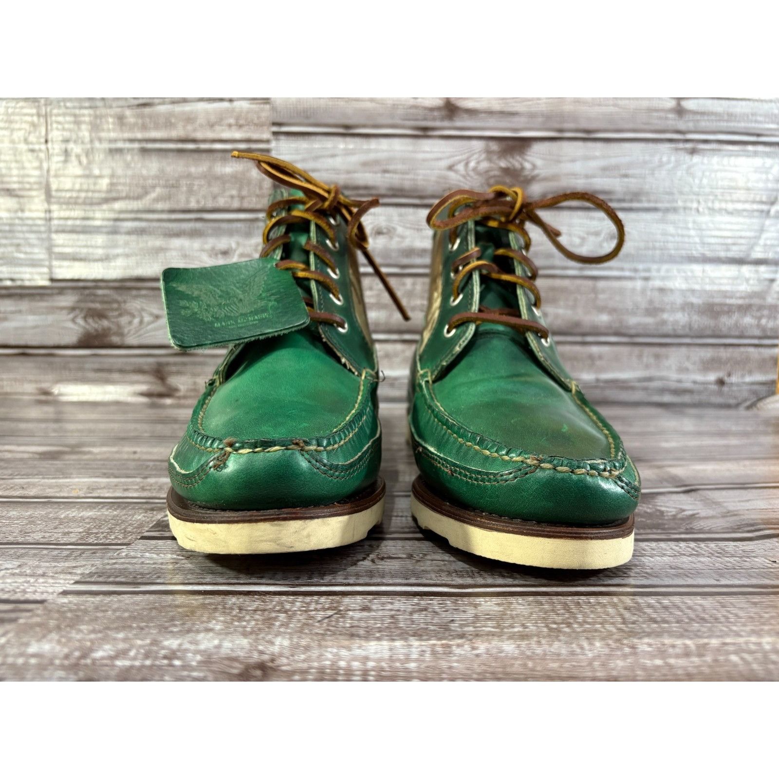 Mark McNairy Mark McNairy New Amsterdam Eastland Berwick Sz 9 D color gre Size US 9 / EU 42 - 3 Thumbnail