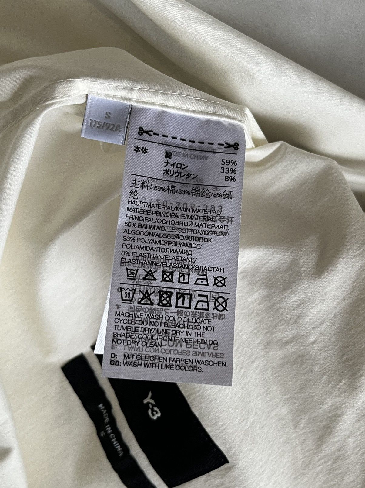 Y-3 Yohji oversized pocket detail shirt Size US M / EU 48-50 / 2 - 12 Thumbnail