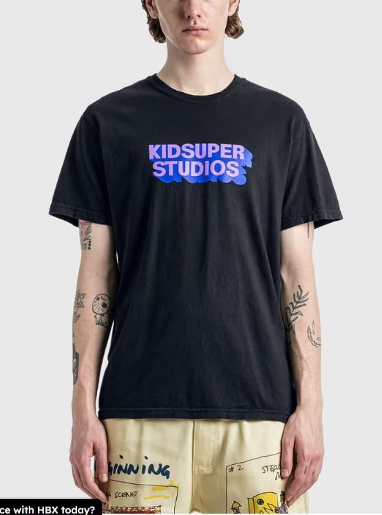 KidSuper Kid Super Logo T-Shirt Black Size US XXL / EU 58 / 5 - 6 Thumbnail