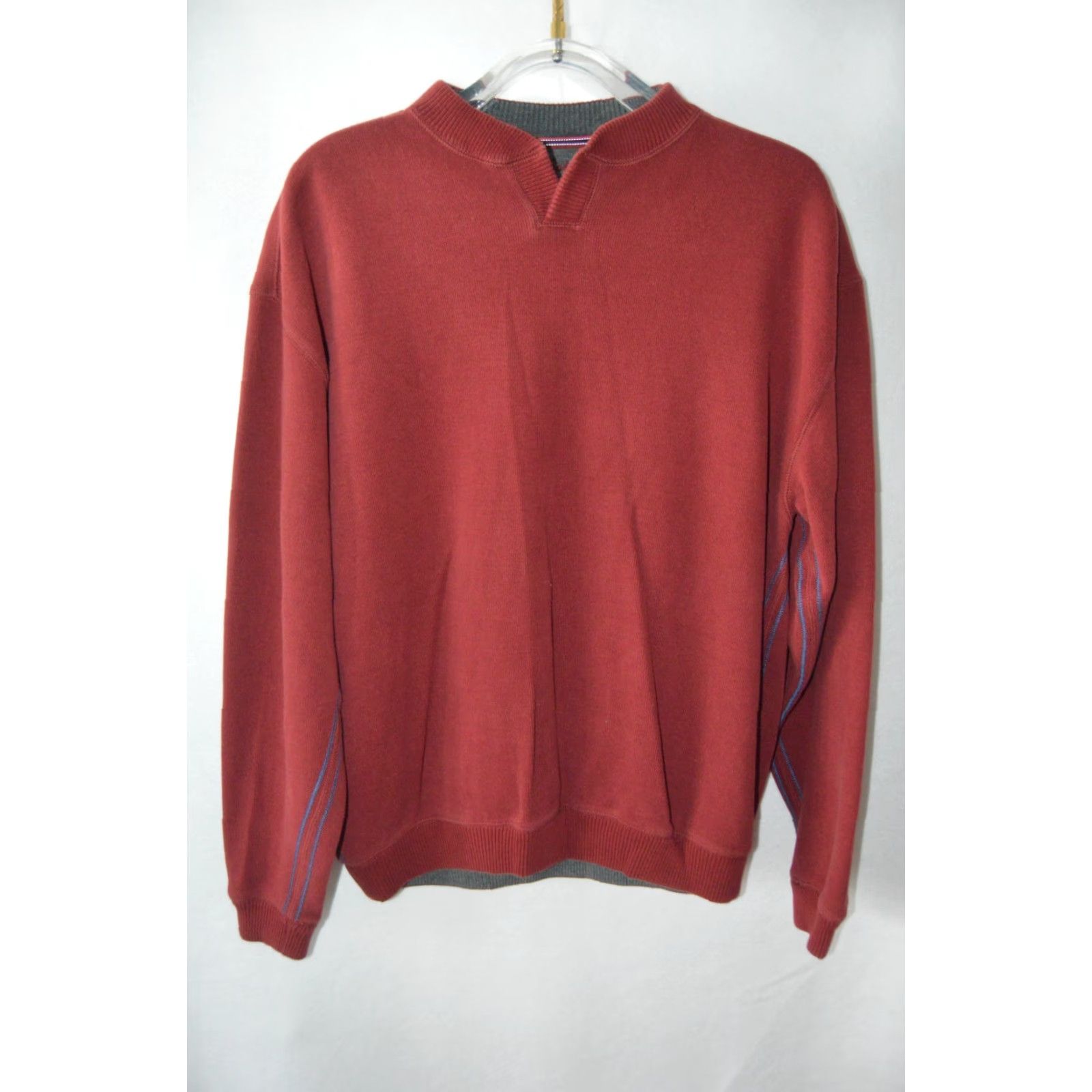Tommy Bahama Tommy Bahama Sweater Men Large Adult Red Pullover Fleece Size US L / EU 52-54 / 3 - 2 Thumbnail
