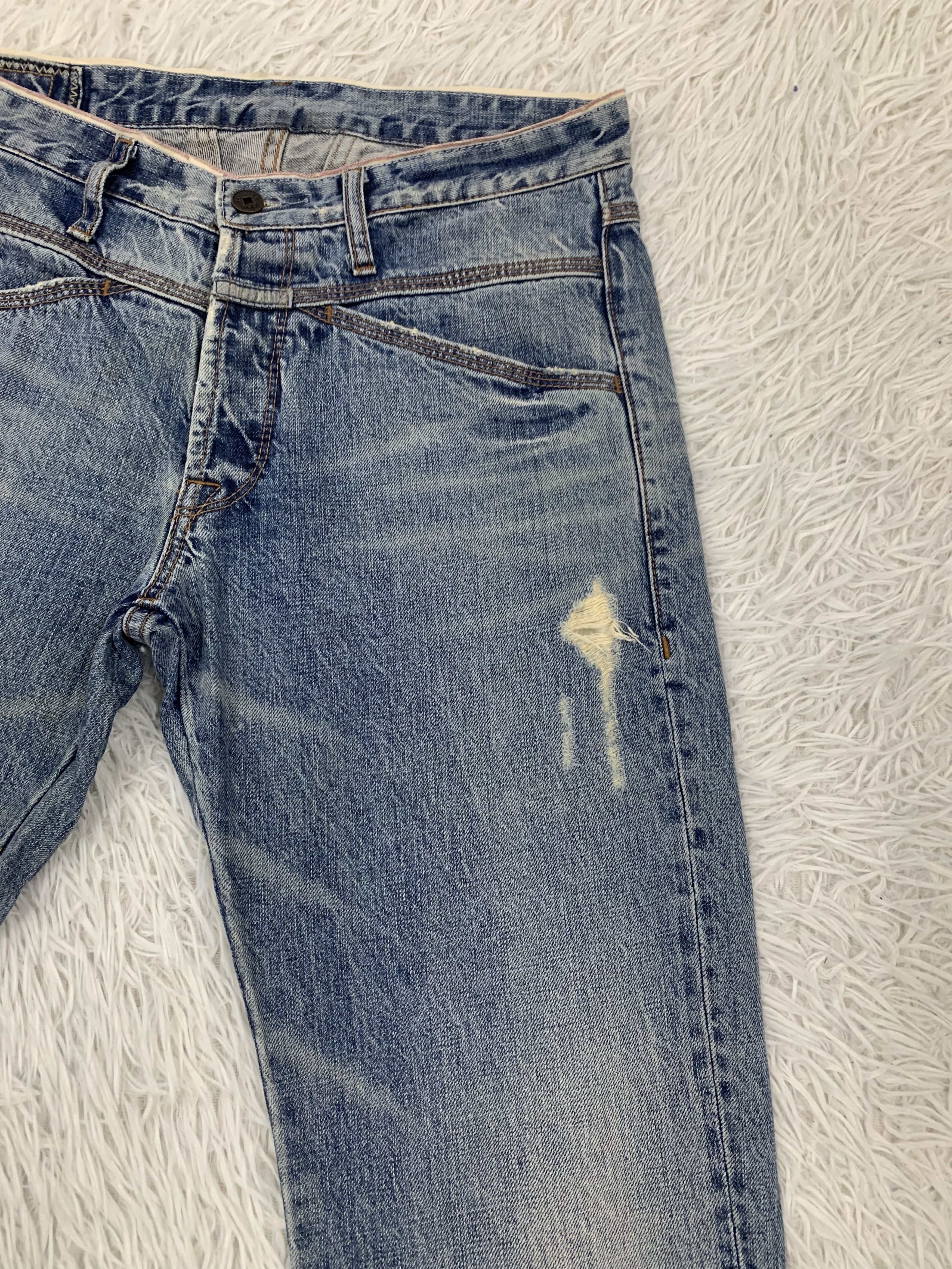 Marithe + Francois Girbaud Marithe Francois Girbaud Selfedge Jeans Pant Size US 33 - 4 Thumbnail