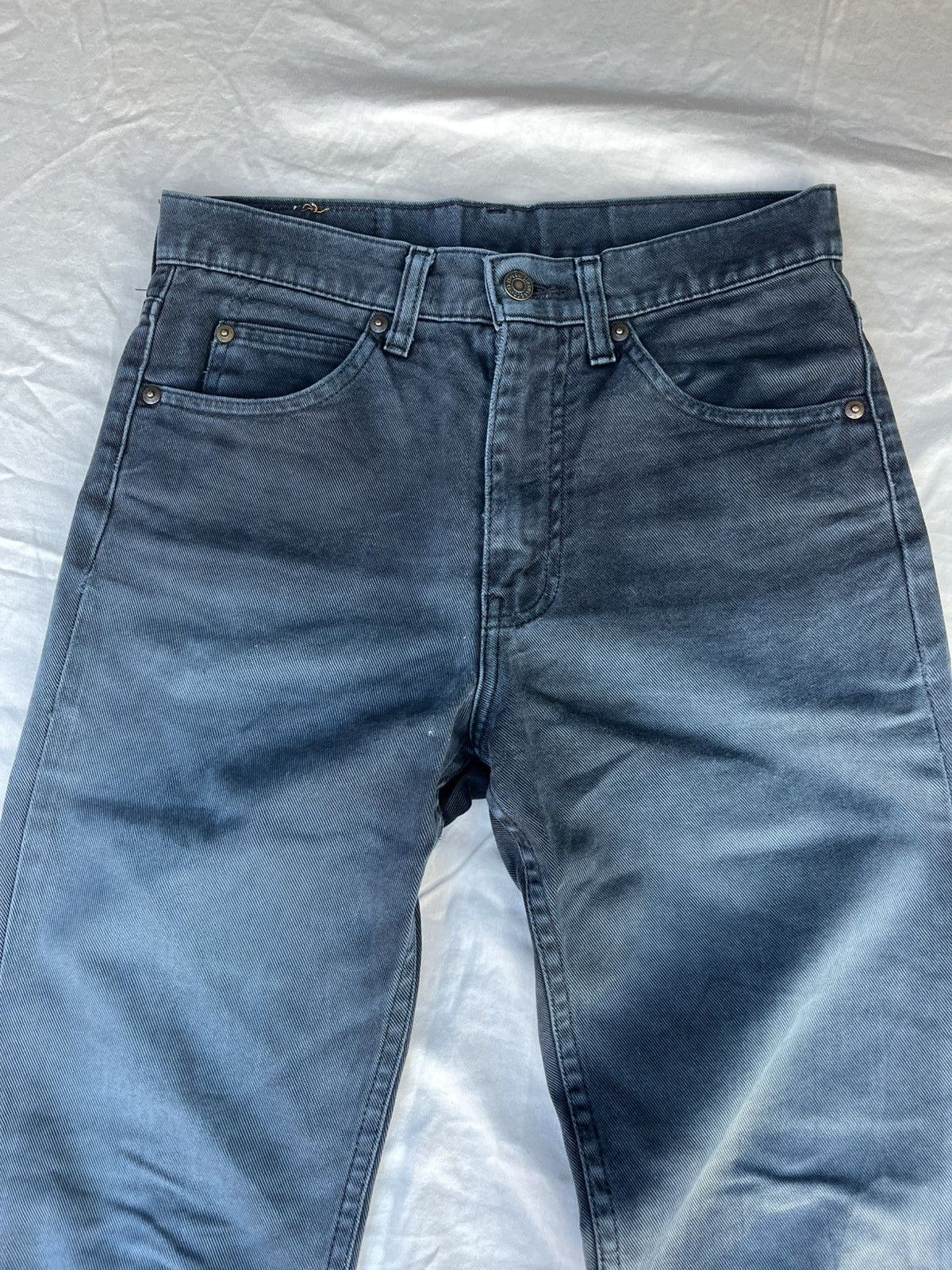 Japanese Brand × Levi's × Levi's Vintage Clothing Levi’s Faded Black Denim 606 Size US 28 / EU 44 - 2 Thumbnail