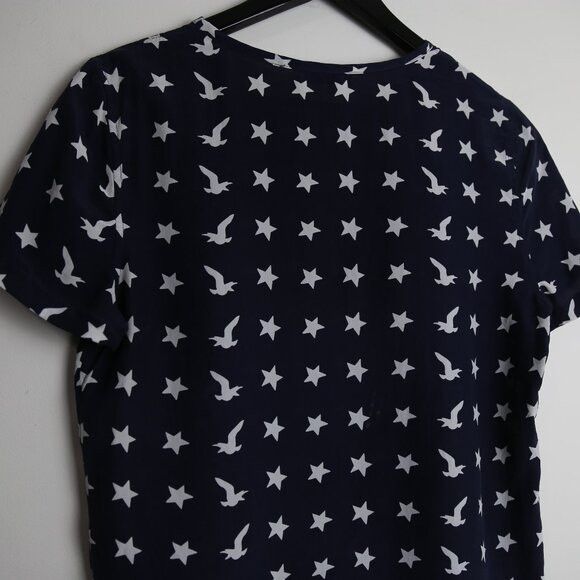 Equipment Equipment Femme Osprey Stripe Printed Riley Tee Blouse Size XS / US 0-2 / IT 36-38 - 5 Thumbnail