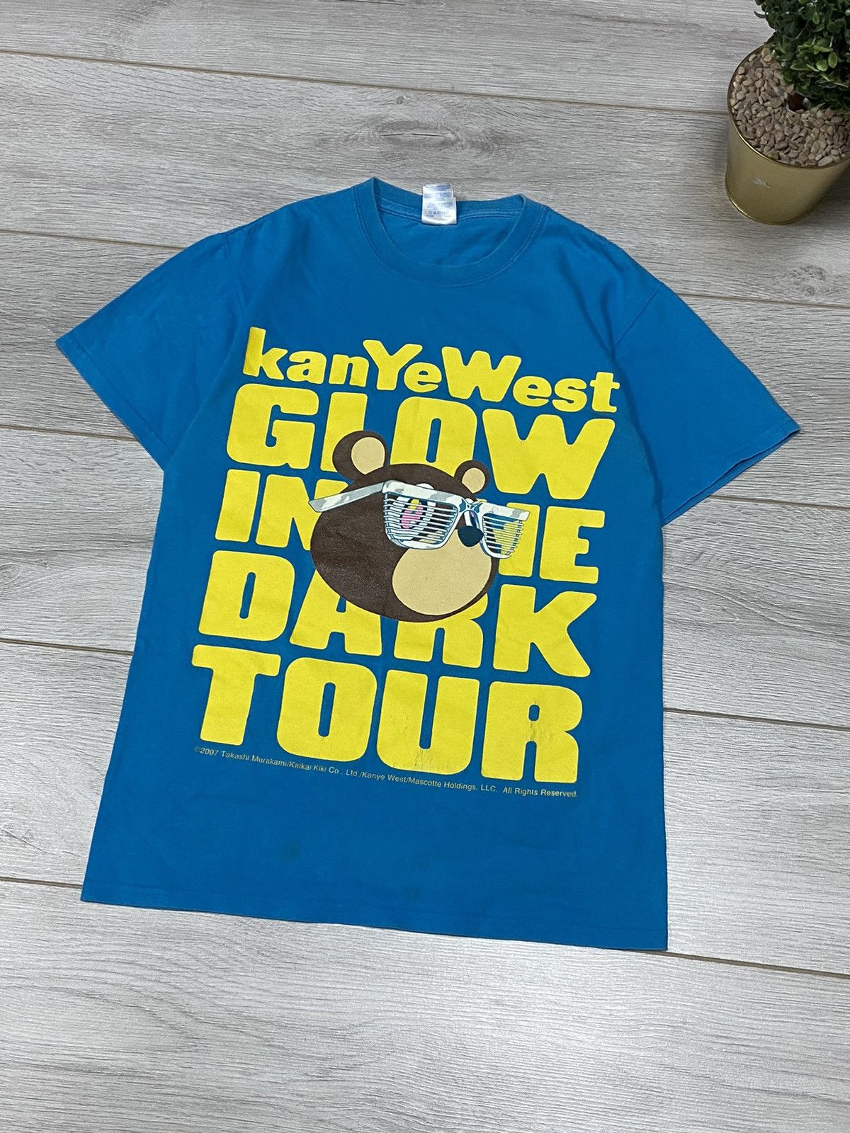 Kanye West 2007 Kanye West Glow in the Dark Tour Graduation Tee Size US S / EU 44-46 / 1 - 3 Thumbnail