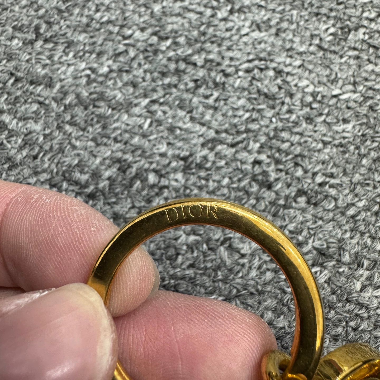 Dior Dior Skull & Bee Keychain 98 New Size ONE SIZE - 4 Thumbnail