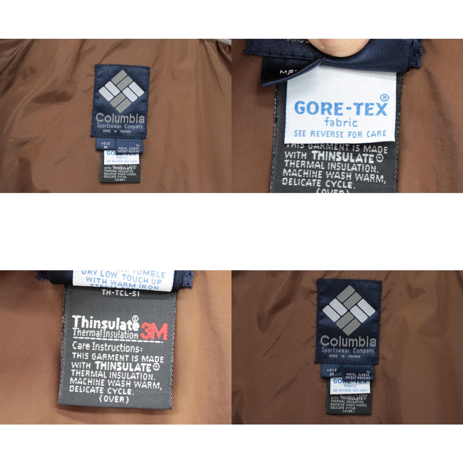 Vintage VINTAGE Columbia Gore-Tex Duck Camo Thinsulate Field Hunting Jacket Outdoors Medium Size US M / EU 48-50 / 2 - 9 Thumbnail