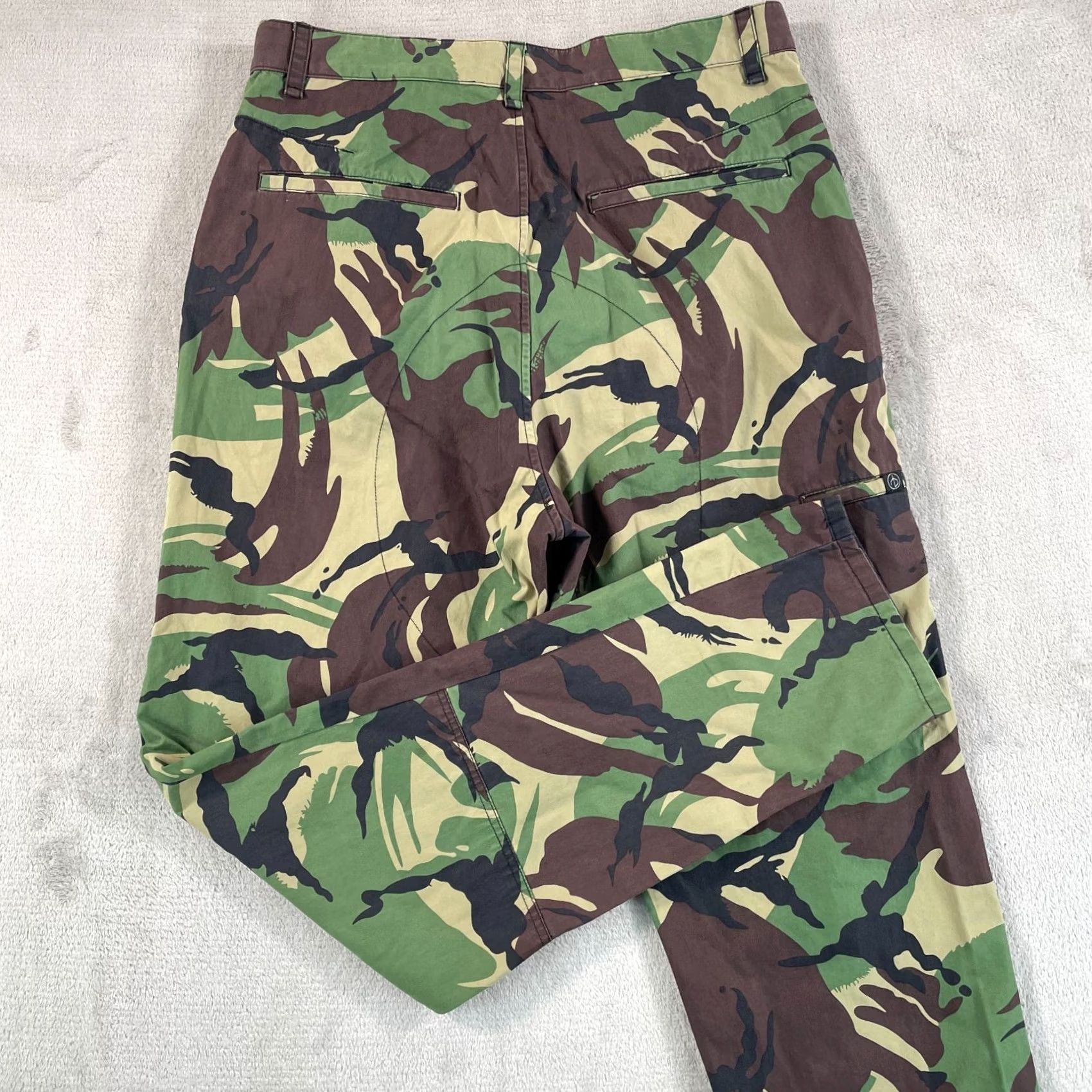 Rag & Bone Rag & Bone Pants Men 30x29.5 Multi Camo Tapered Button Fly Size US 30 / EU 46 - 6 Thumbnail