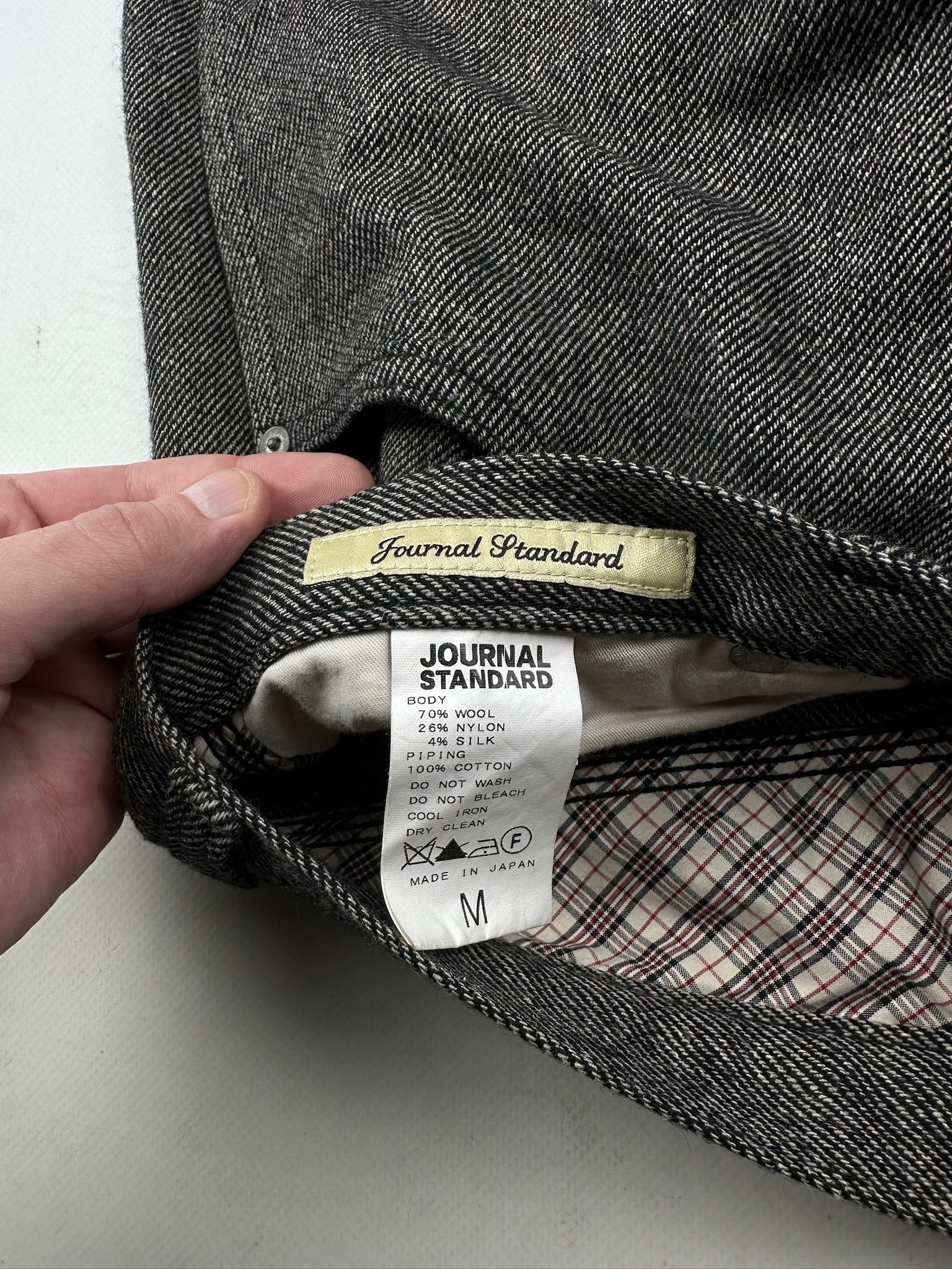 Journal Standard JOURNAL STANDARD PANTS WOOL SIZE M Size US 32 / EU 48 - 2 Thumbnail
