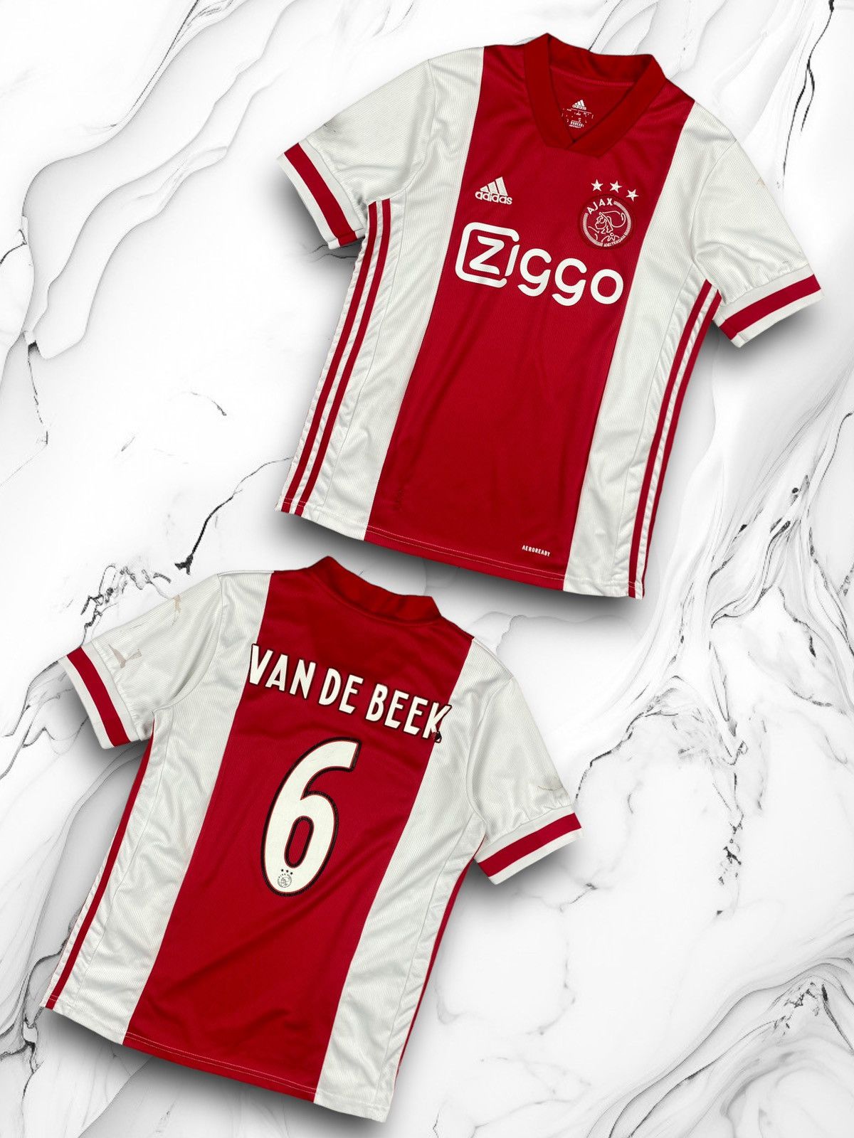 Adidas Adidas Ajax Soccer Jersey Tee T Shirt Size US M / EU 48-50 / 2 - 1 Thumbnail
