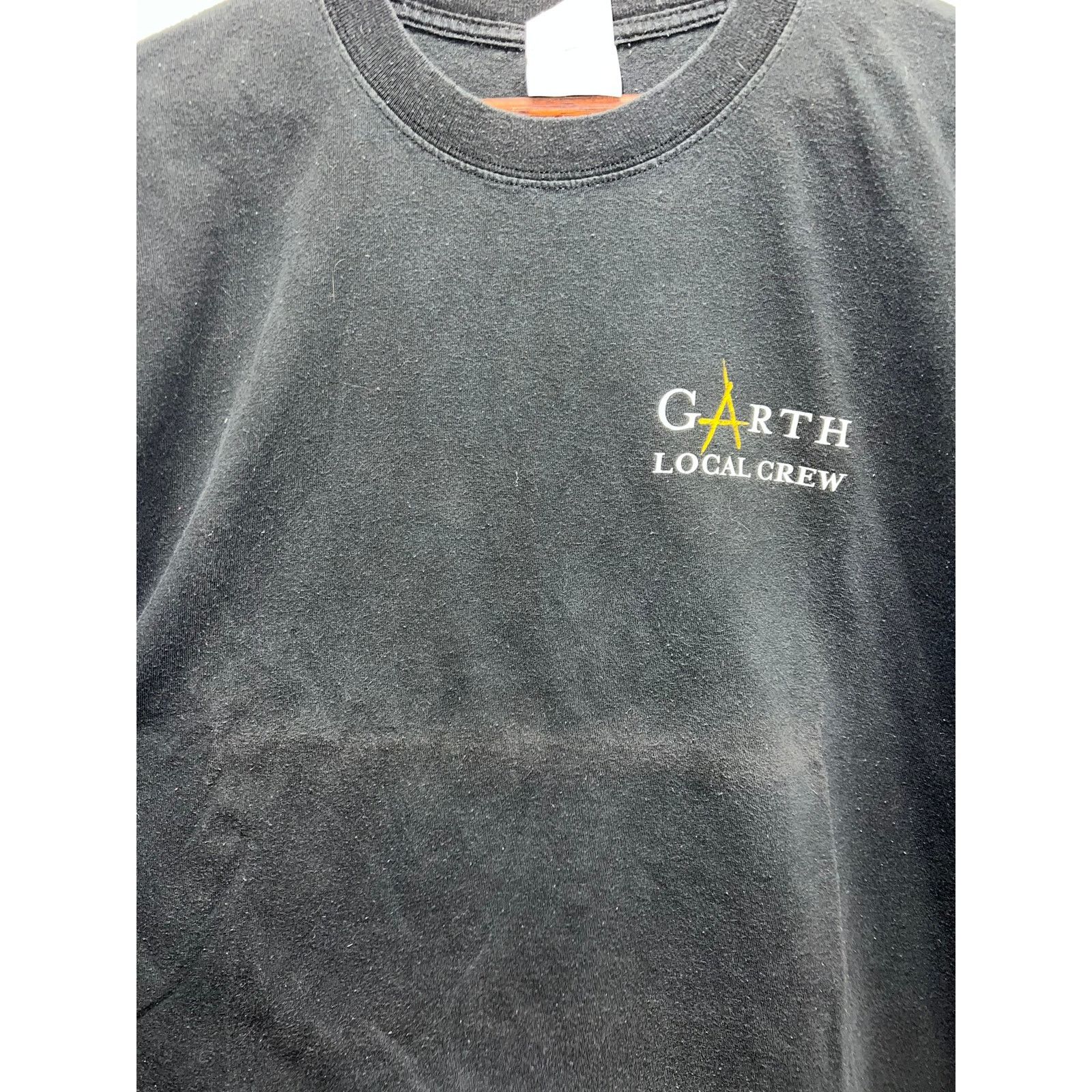 Gildan Vintage Garth Brooks Shirt Scarecrow Local Crew Tee 2001 Size US XL / EU 56 / 4 - 3 Thumbnail