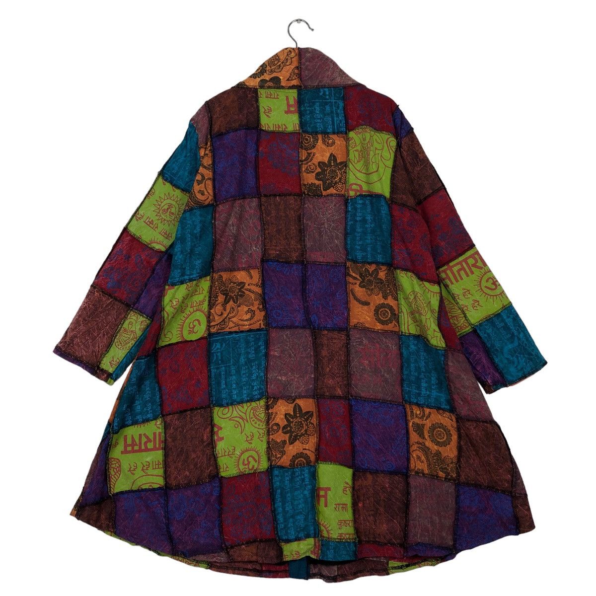 Hysteric Glamour 🔥90’s Vintage Long Jacket Navajo Aztec Design Tartan Design Size US M / EU 48-50 / 2 - 7 Thumbnail