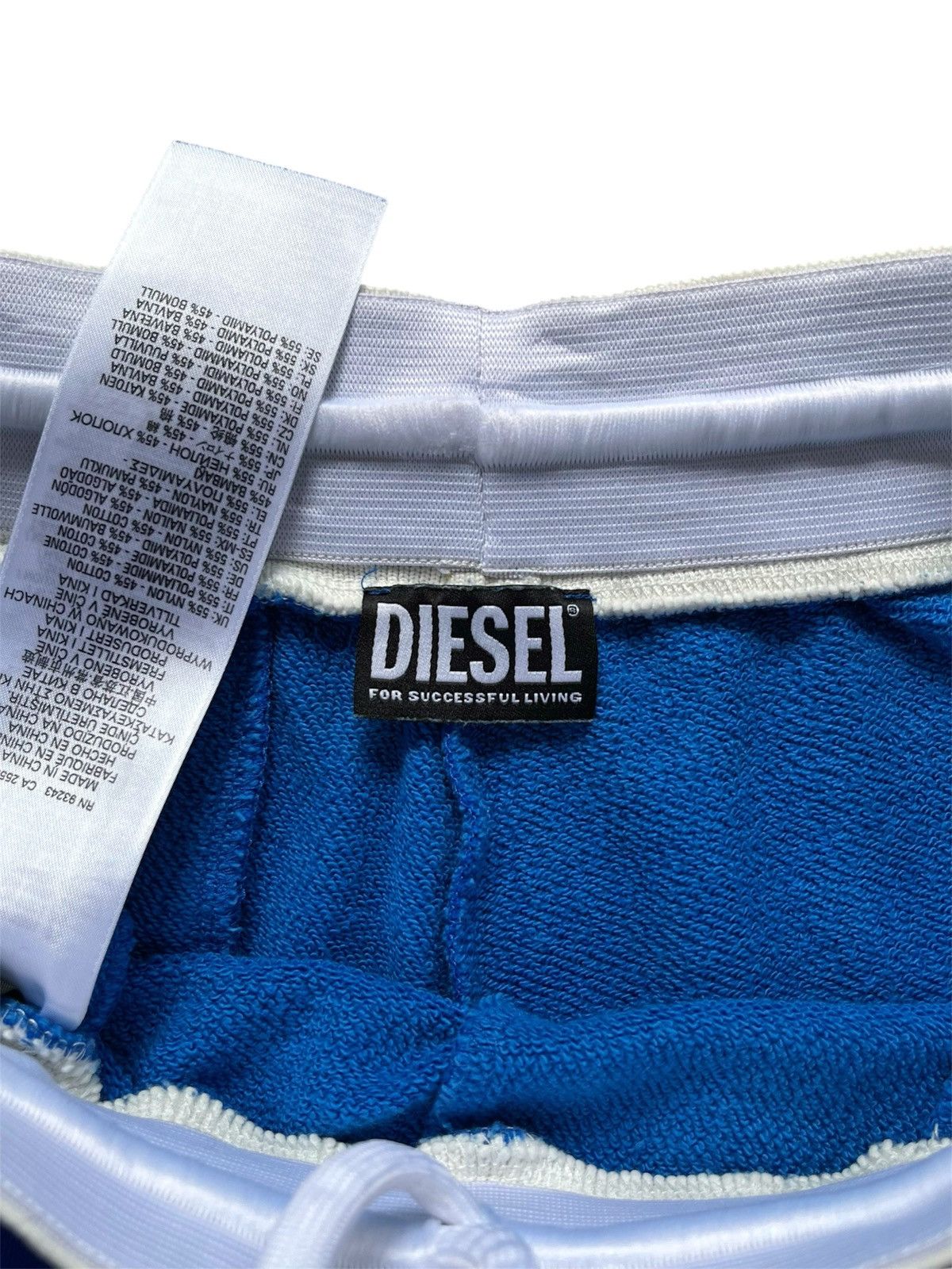 Diesel DIESEL P-Bowly Elastic Waist Knit Sweat Shorts Size US 30 / EU 46 - 7 Thumbnail