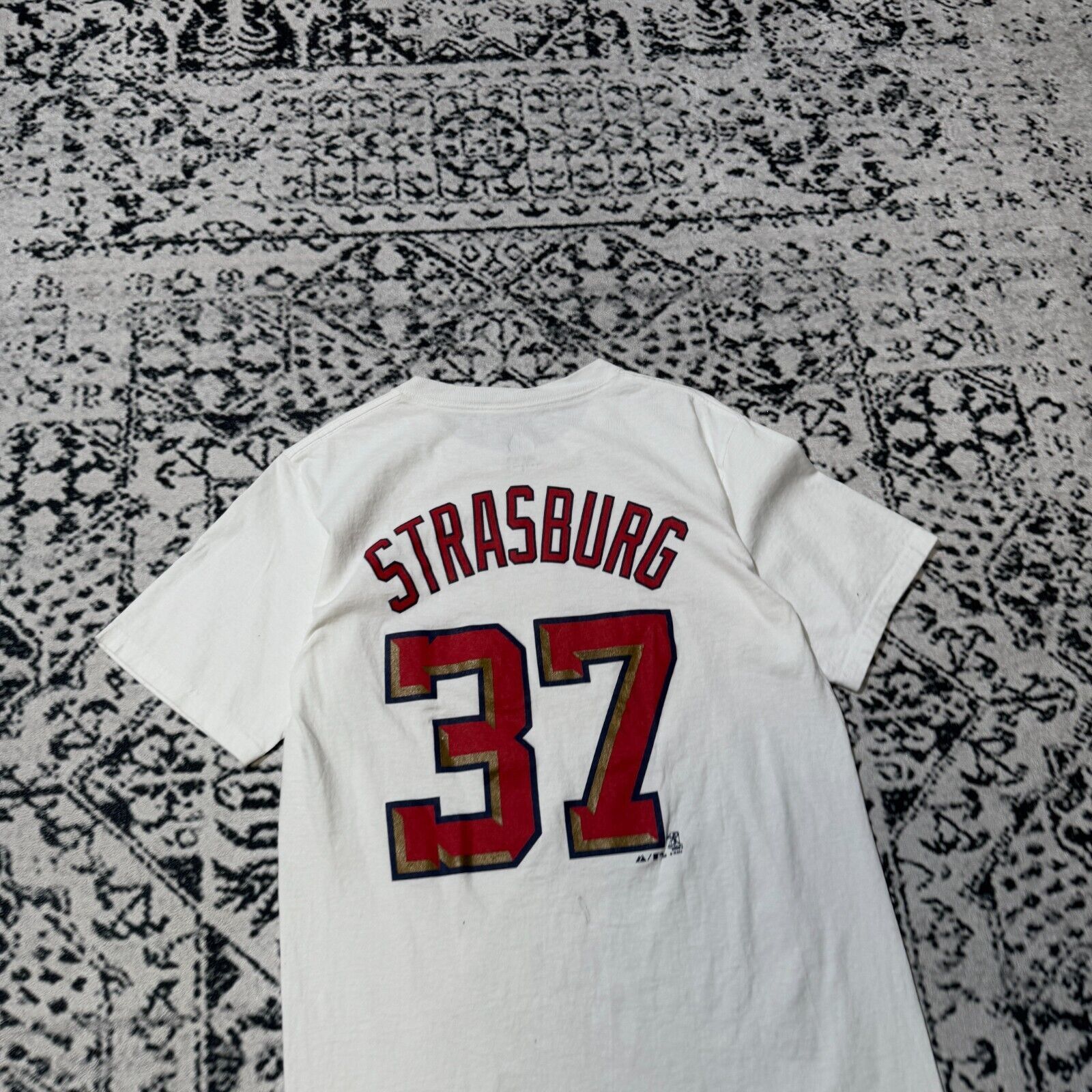 Majestic × Vintage Vintage Majestic White Cotton T-Shirt Size S Starasburg #37 Size S / US 4 / IT 40 - 13 Thumbnail