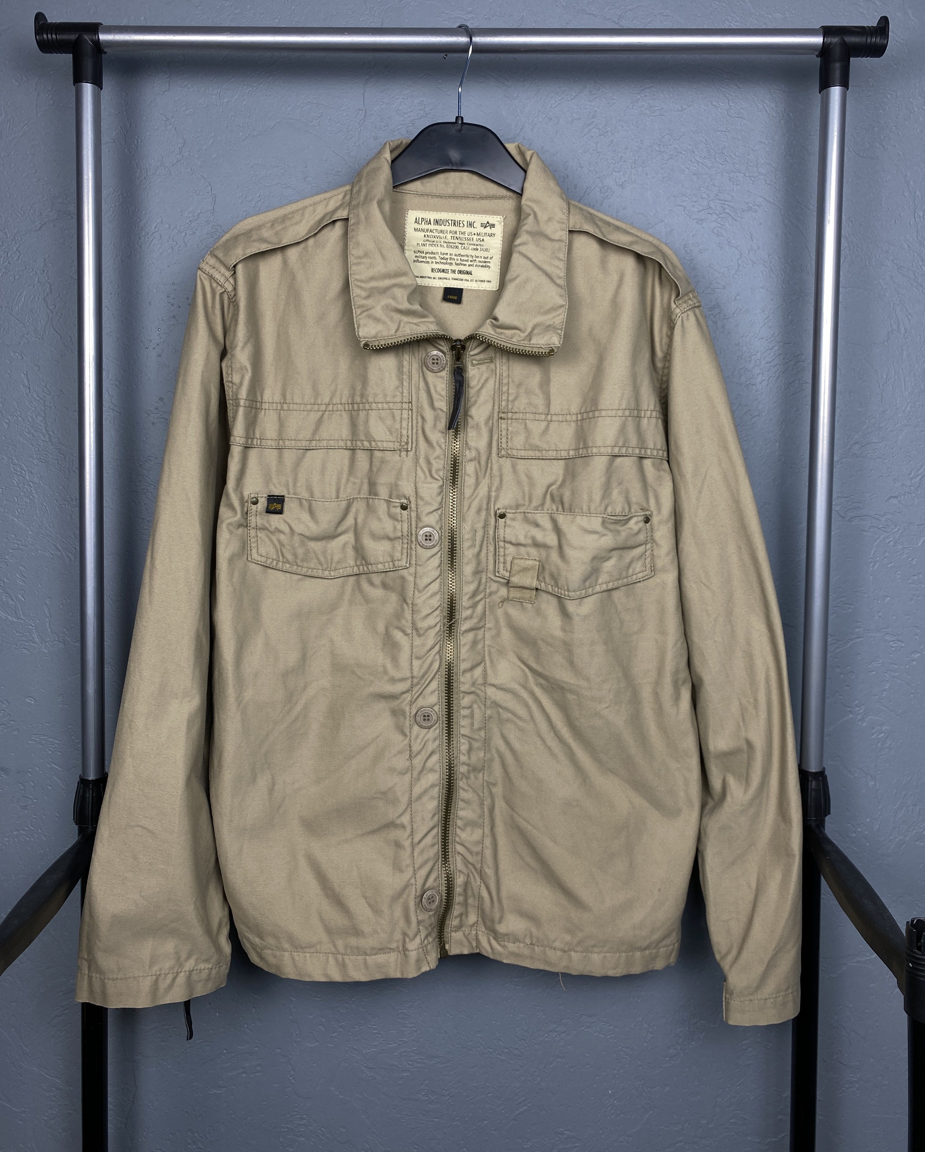 Alpha Industries Alpha Industries Vintage Military Jacket Size US L / EU 52-54 / 3 - 1 Thumbnail