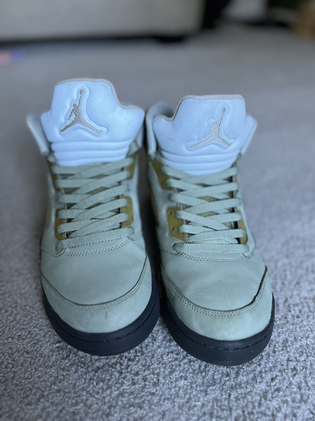 Nike Jordan 5 Retro Jade Size US 10.5 / EU 43-44 - 5 Thumbnail