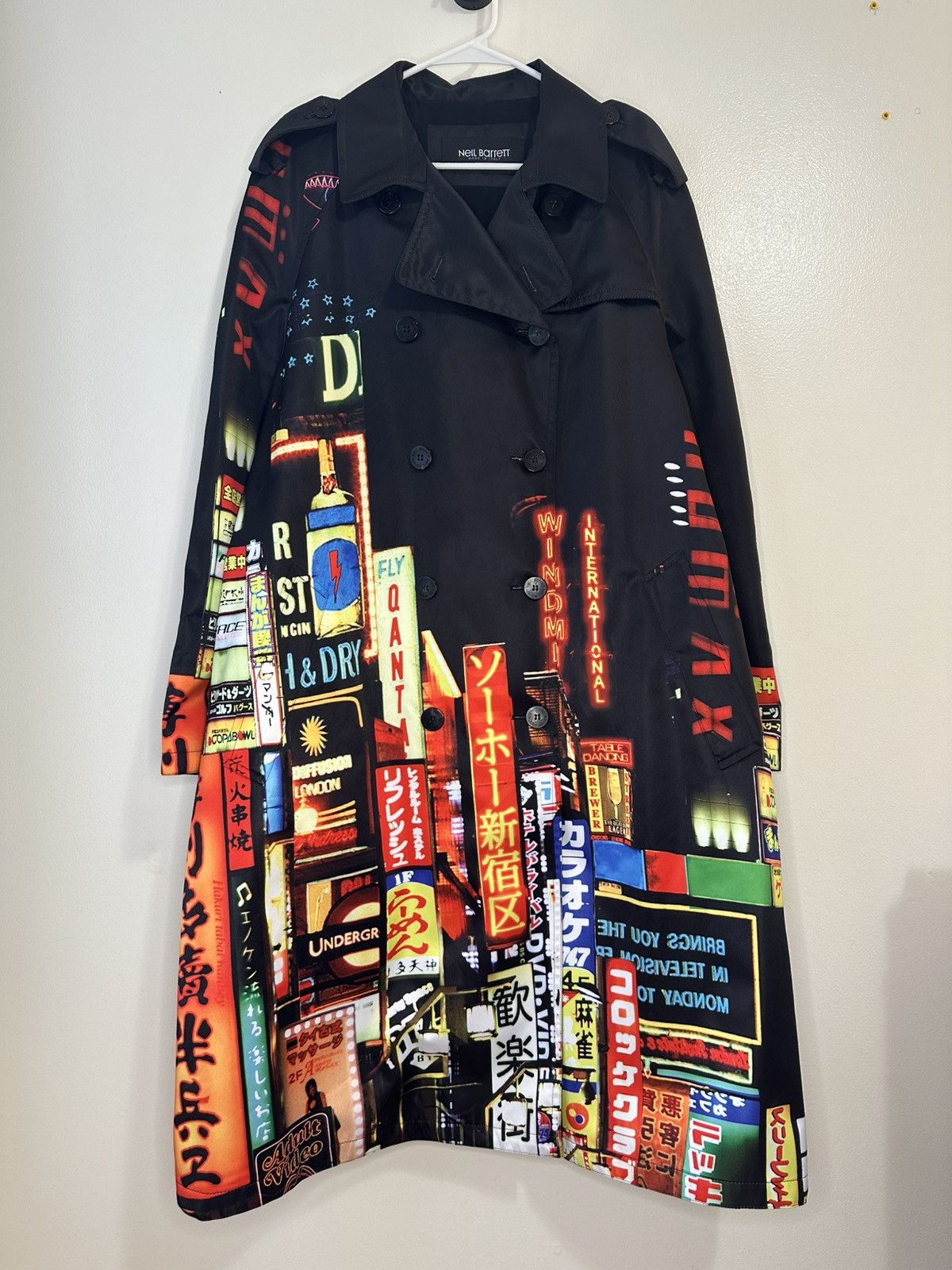 Neil Barrett Neil Barrett Tokyo Trench Coat Size US XL / EU 56 / 4 - 3 Thumbnail