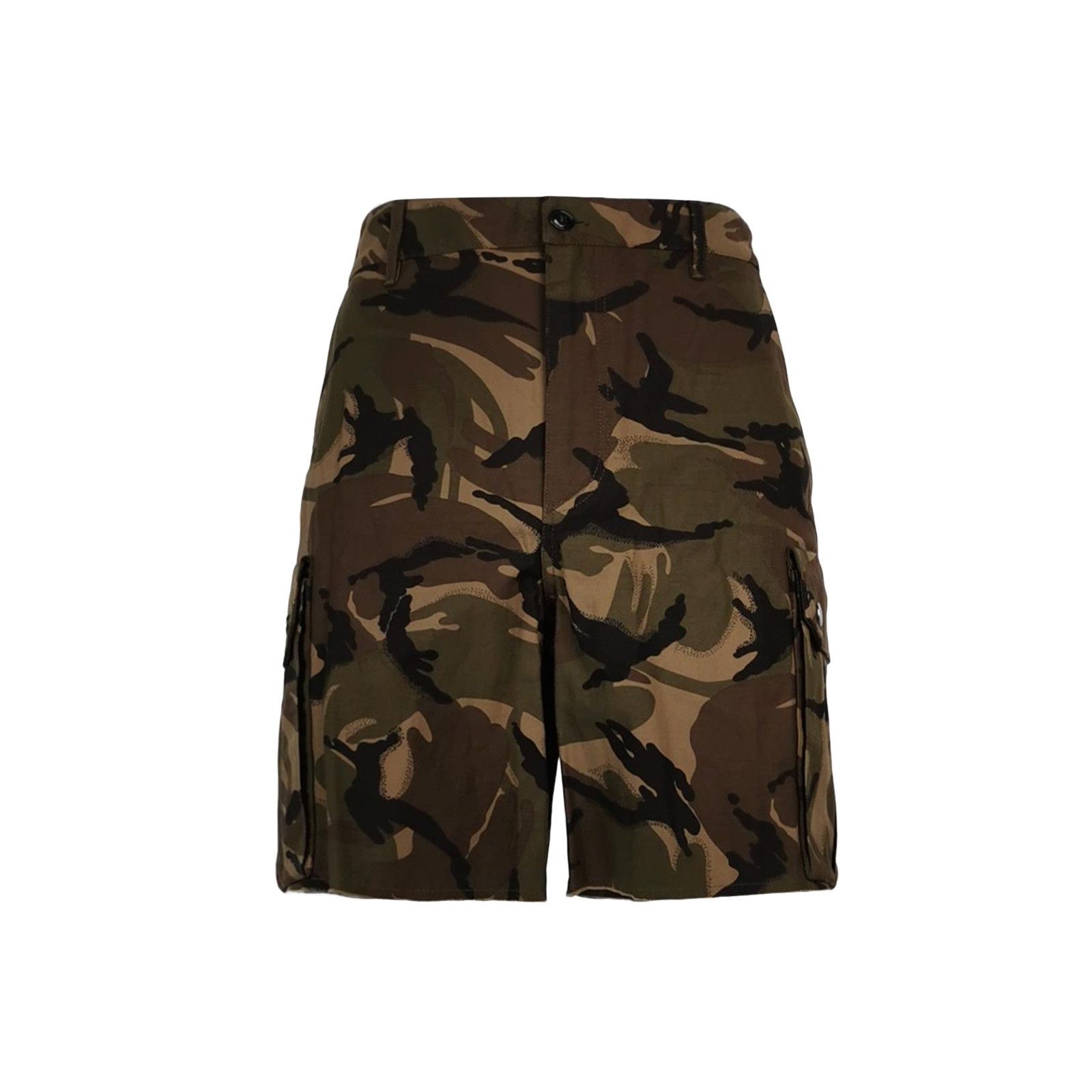 Celine Celine Camouflage Cotton Cargo Shorts 48 Size US 32 / EU 48 - 1 Thumbnail