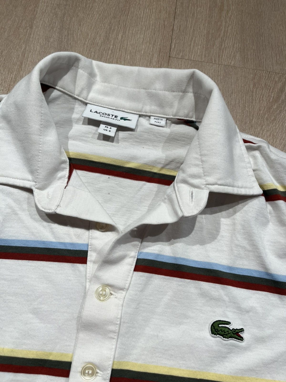 Supreme Lacoste Polo Shirt Small Size US S / EU 44-46 / 1 - 1 Thumbnail