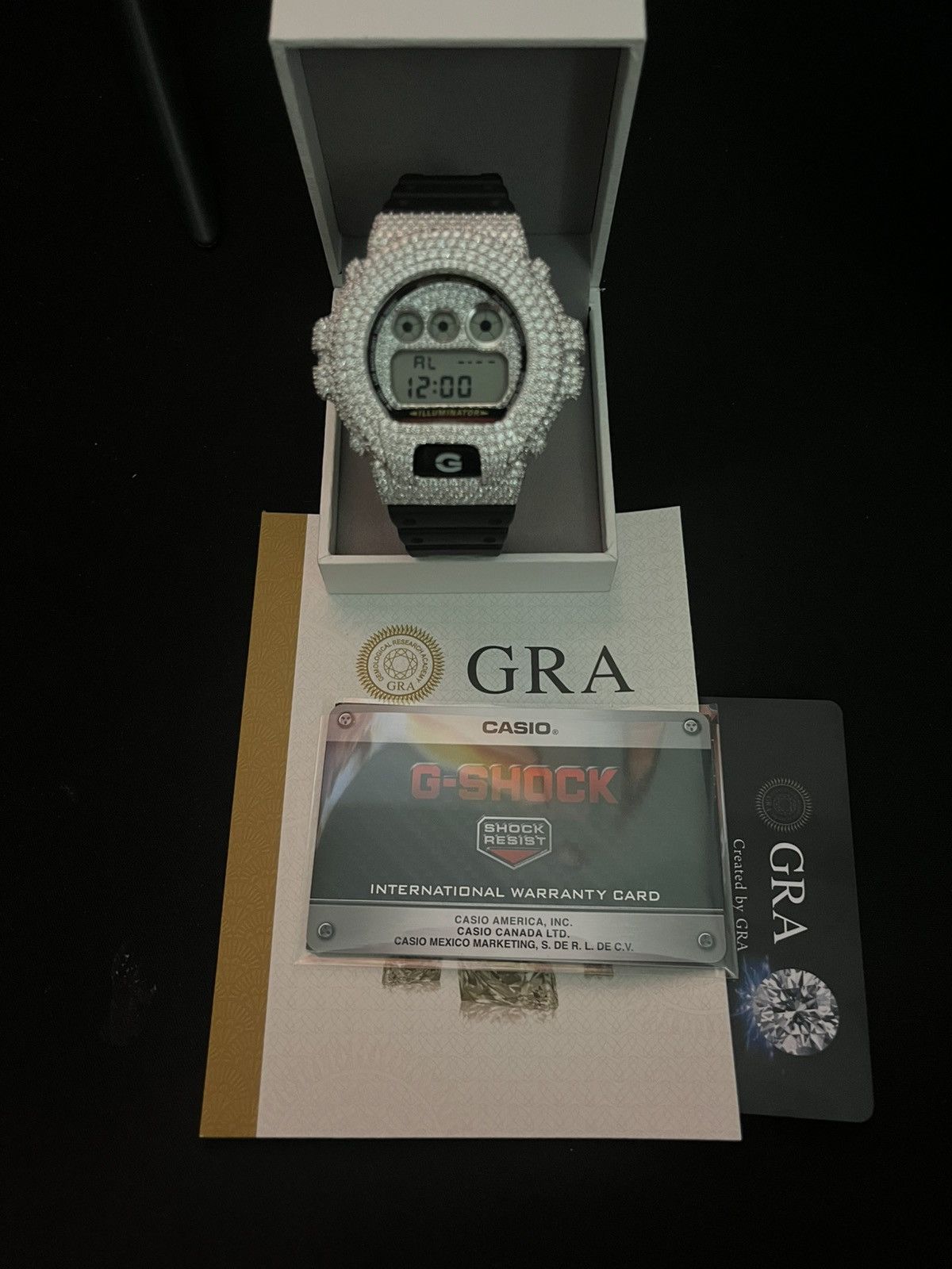 Iced Out GShock