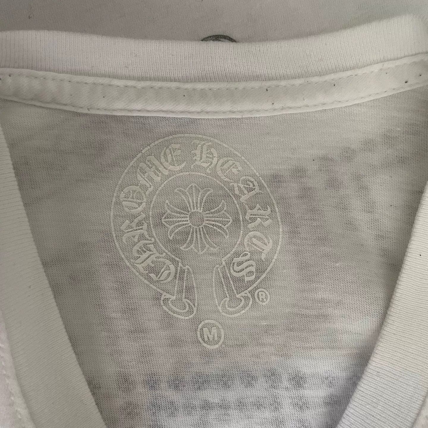 Chrome Hearts Chrome Hearts CH PLUS Full Cross Scroll White Long Sleeve Size US M / EU 48-50 / 2 - 3 Thumbnail