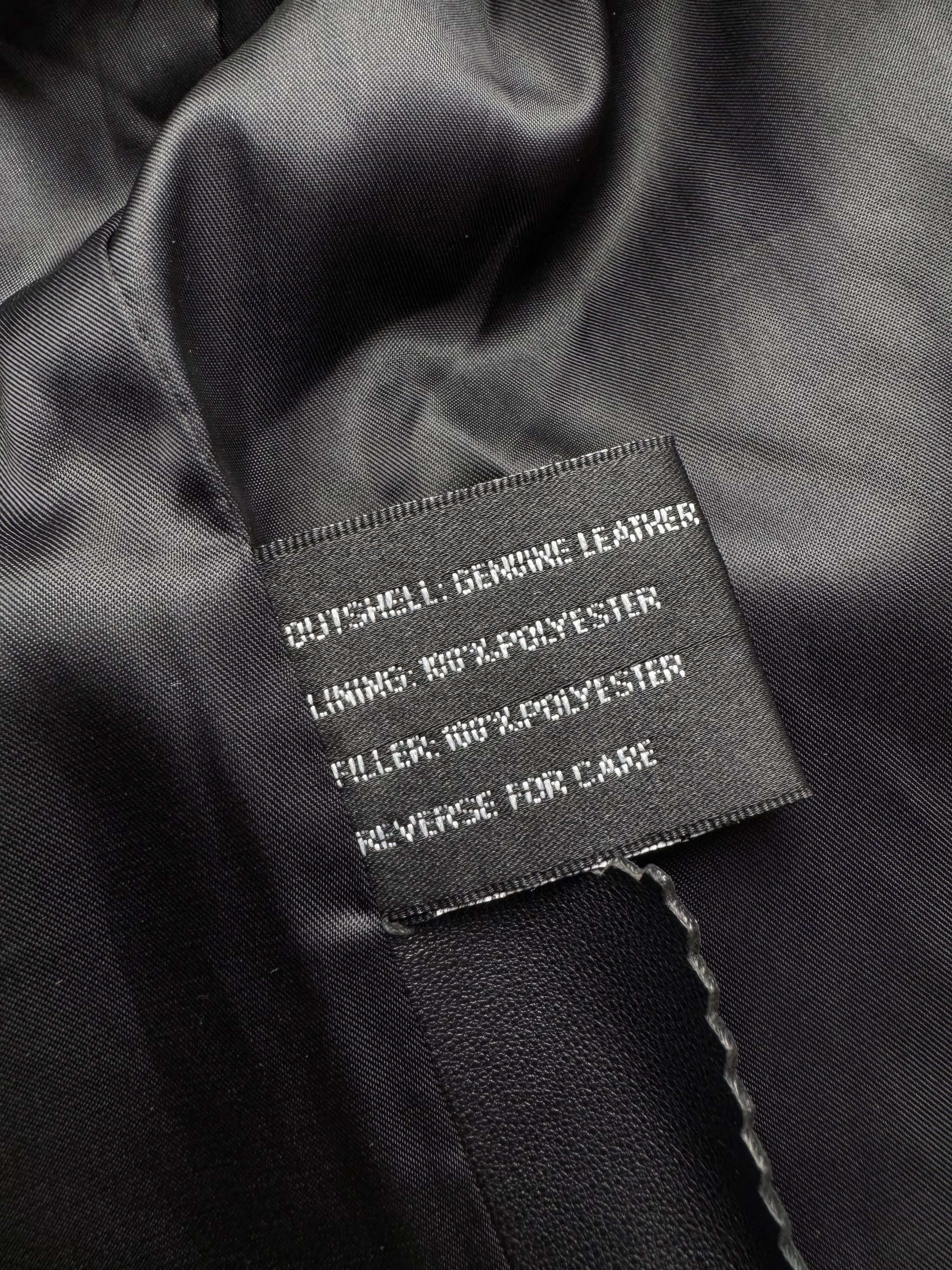 Vintage Vintage Real Leather Blazer Jacket Classic Office Coat Size L / US 10 / IT 46 - 6 Thumbnail