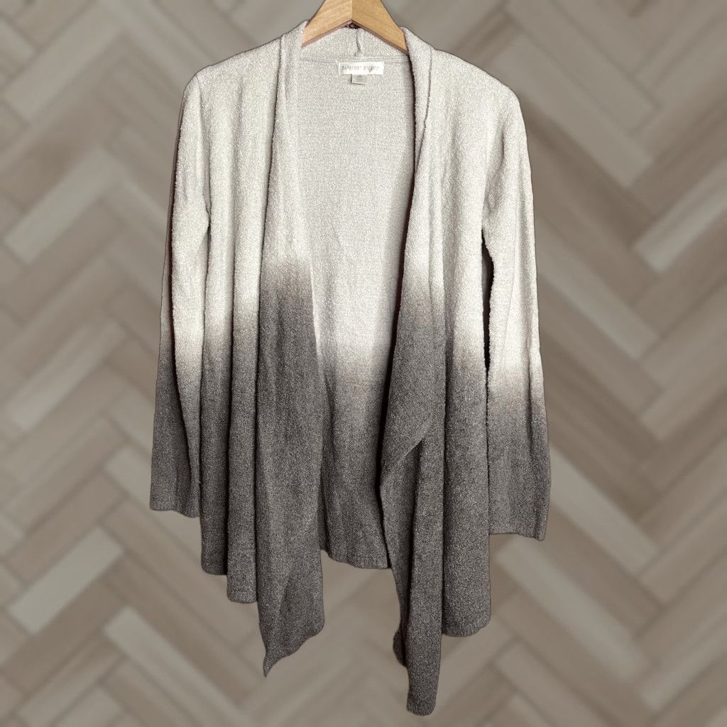 Vintage VINTAGE Barefoot Dreams Womens S/M Cardigan Long Open Sweater Top Knit Wrap Open Textured Dream Size S / US 4 / IT 40 - 1 Thumbnail