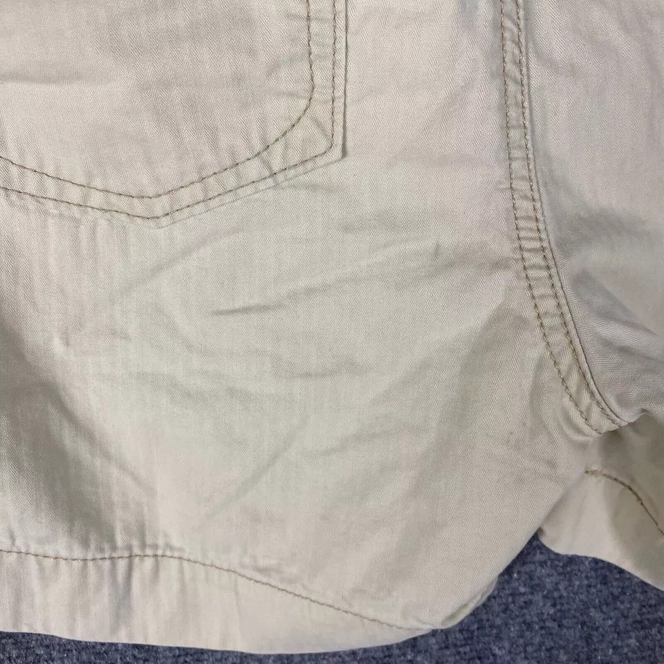 Levi's Levi's Shorts Women's Size 10 100% Cotton Beige Slash Size 32" / US 10 / IT 46 - 6 Thumbnail