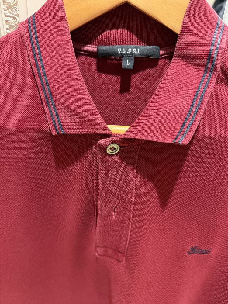 Gucci Gucci Polo T-shirt Size US L / EU 52-54 / 3 - 2 Thumbnail