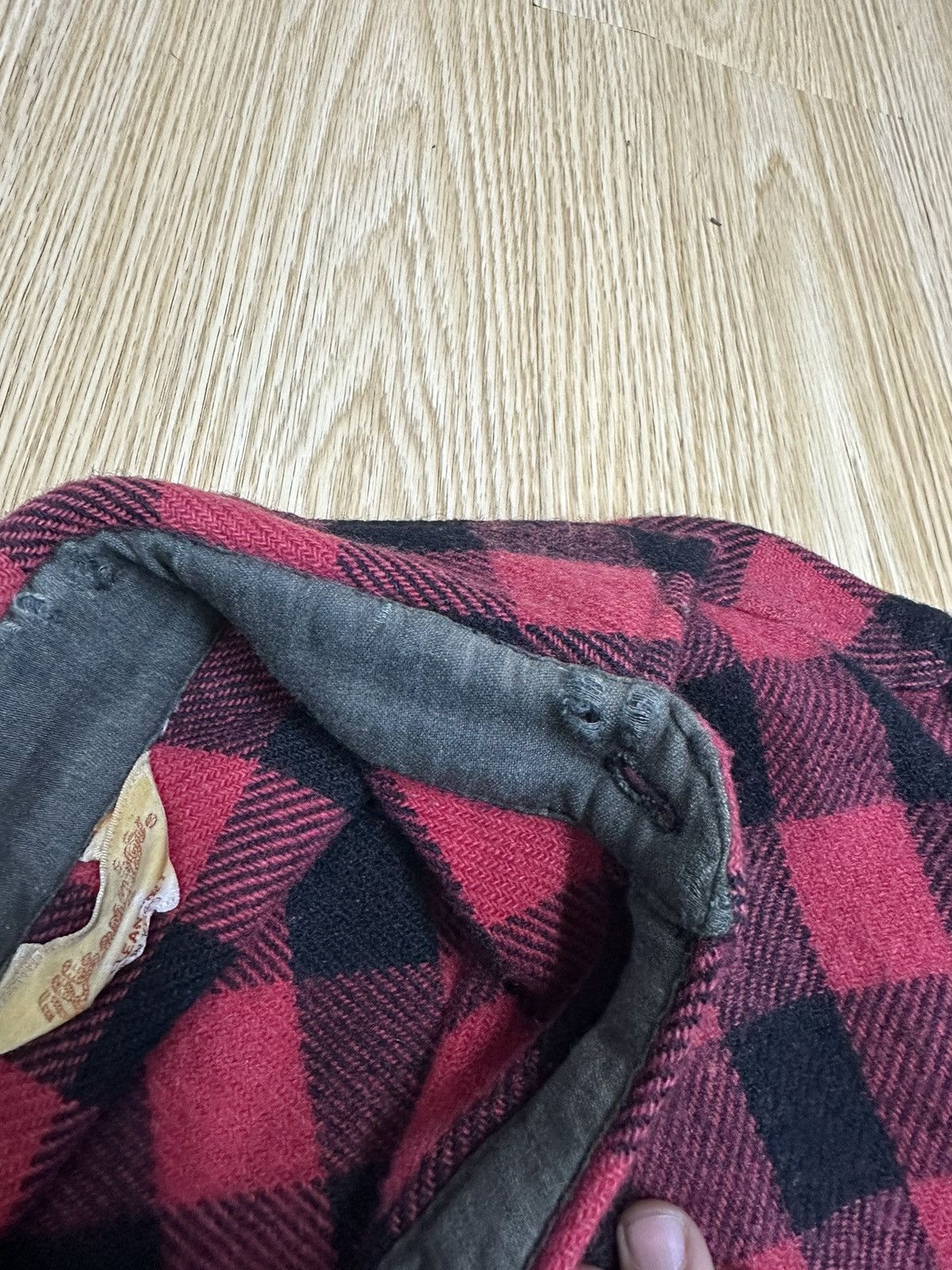 Vintage Vintage Wrangler Wool Flannel Shirt A467 Size US S / EU 44-46 / 1 - 8 Thumbnail