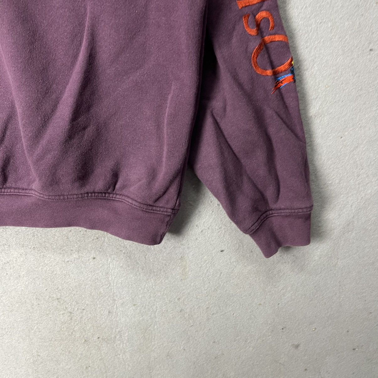Japanese Brand Paradiso Henley Sweatshirt – Purple (Made in Japan, Size L) Size US L / EU 52-54 / 3 - 5 Thumbnail