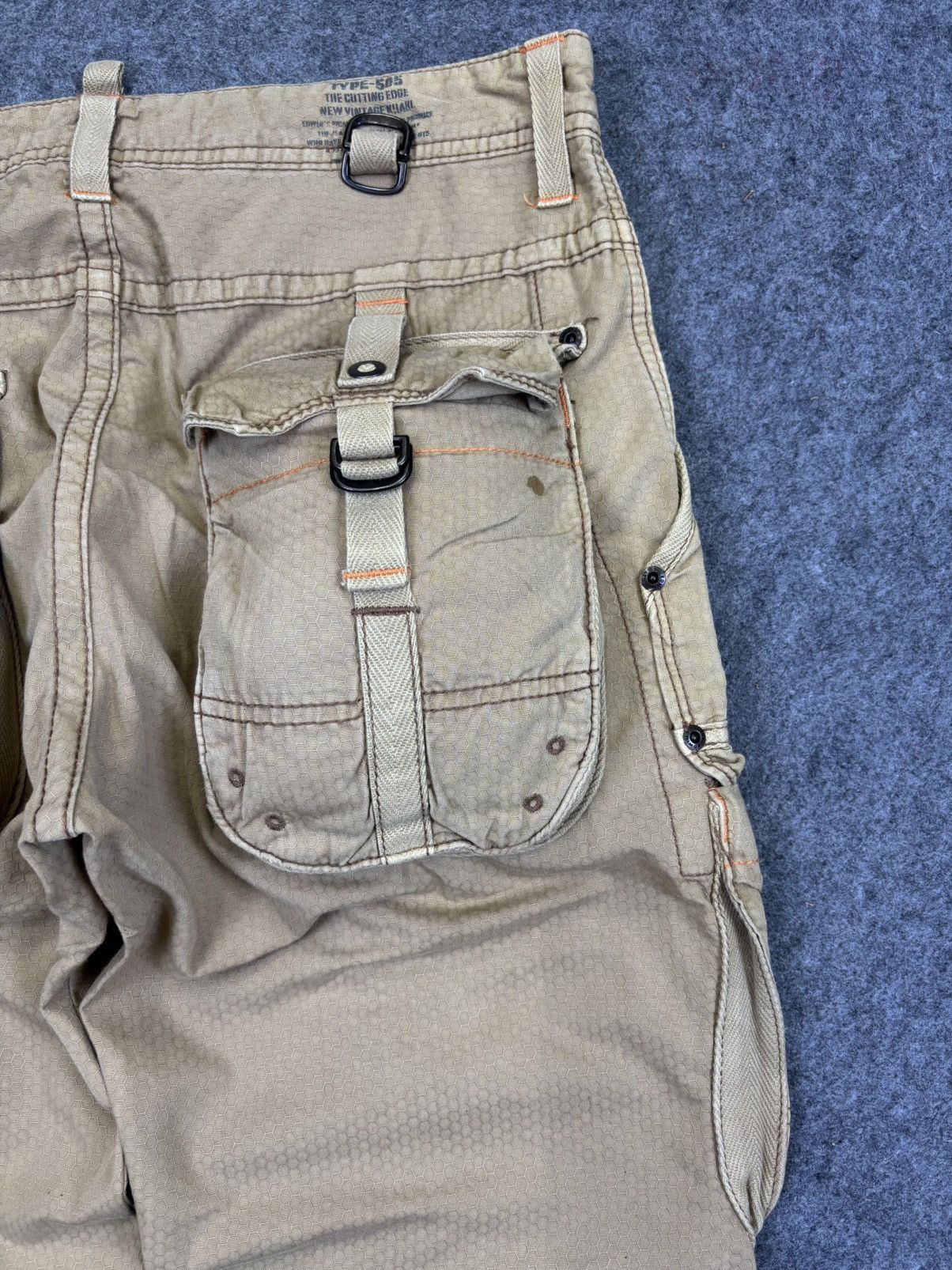 Edwin EDWIN CUTTING EDGE Hexagon Fabric Mutipocket Cargo Pant F790 Size US 32 / EU 48 - 11 Thumbnail