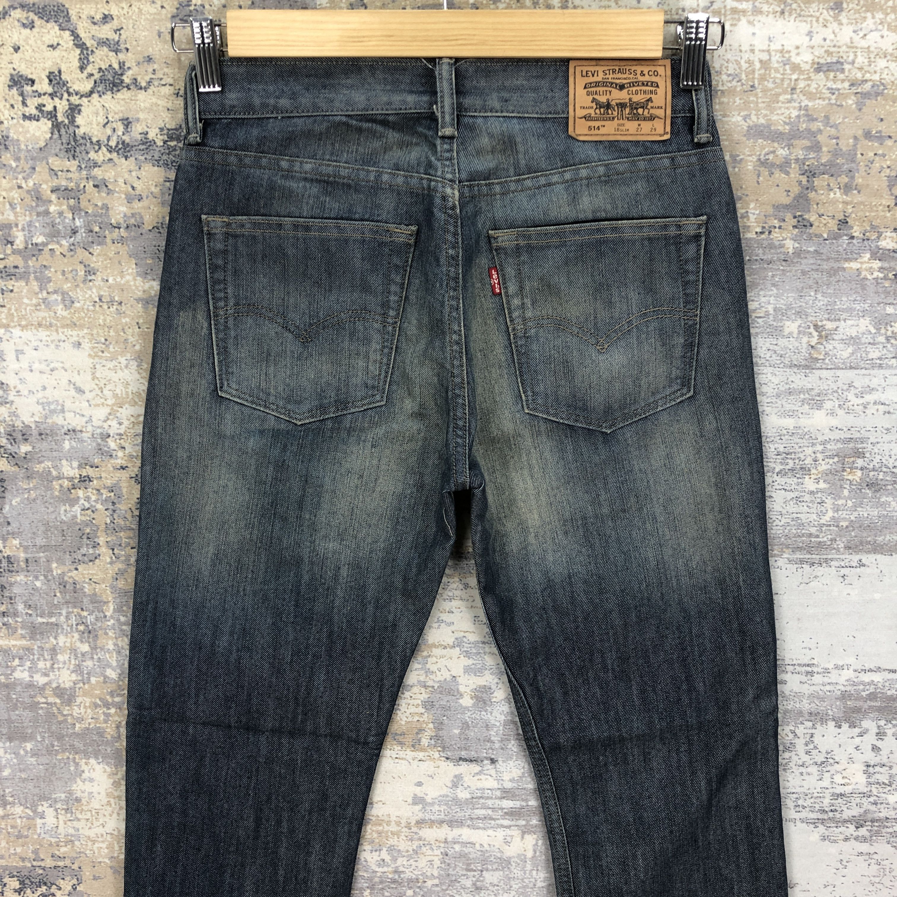 Levi's Vintage Y2K Levis Faded Jeans Levi's 514 Light Wash Denim Size 28" / US 6 / IT 42 - 4 Thumbnail