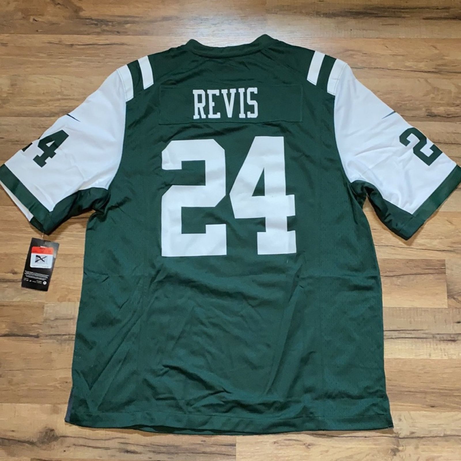 Nike 2012 Darrelle Revis New York Jets jersey Size US L / EU 52-54 / 3 - 6 Thumbnail
