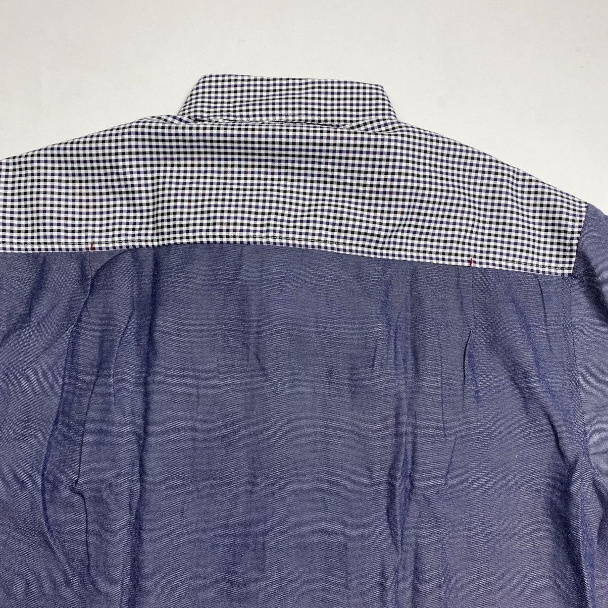 Issey Miyake Hifumi Two tone Double Pocket button shirt Size US L / EU 52-54 / 3 - 9 Thumbnail