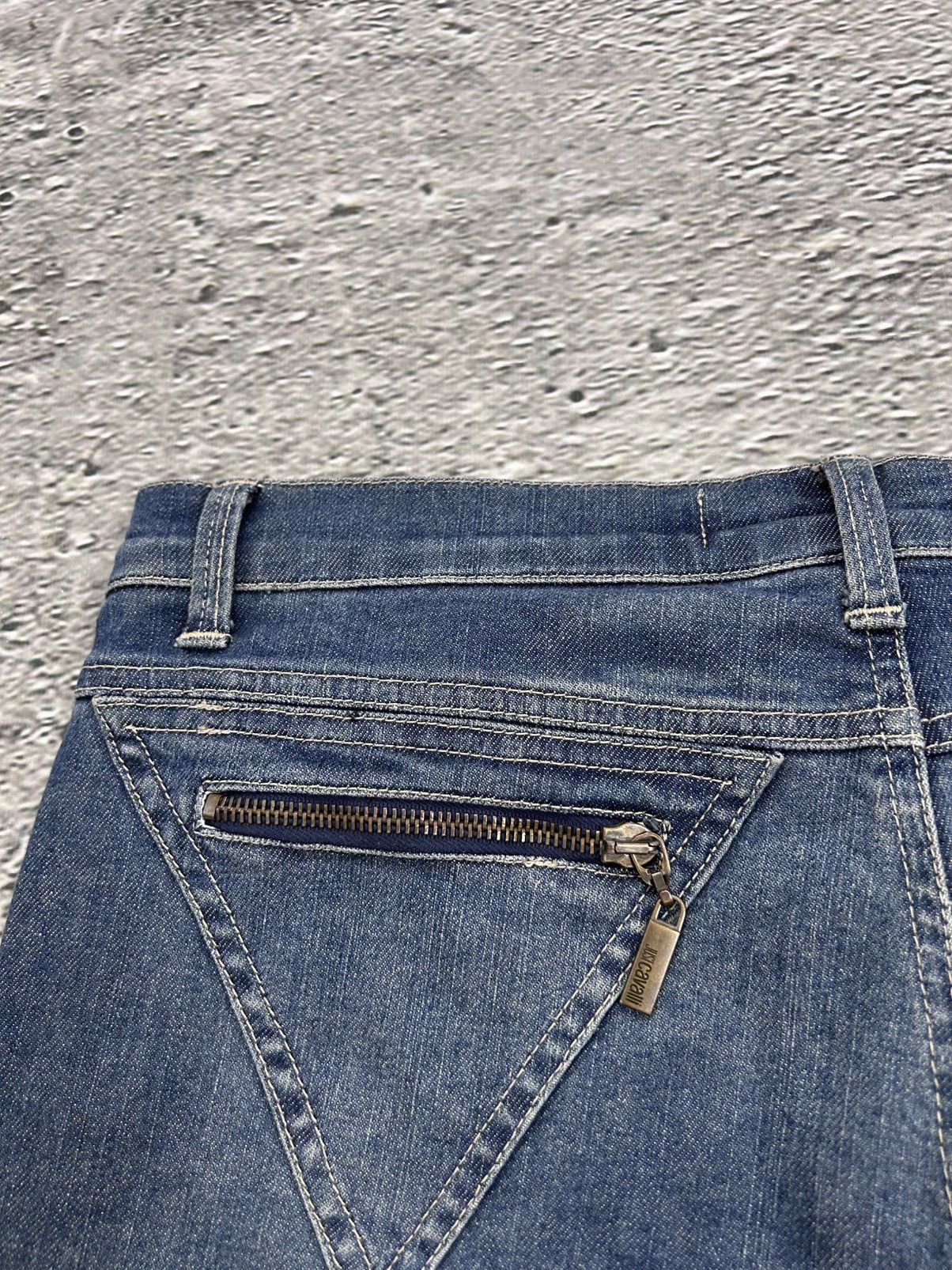 Just Cavalli × Roberto Cavalli Just Cavalli Geometrical Zipper Pockets Jeans SS2005 Pants Size US 30 / EU 46 - 10 Thumbnail