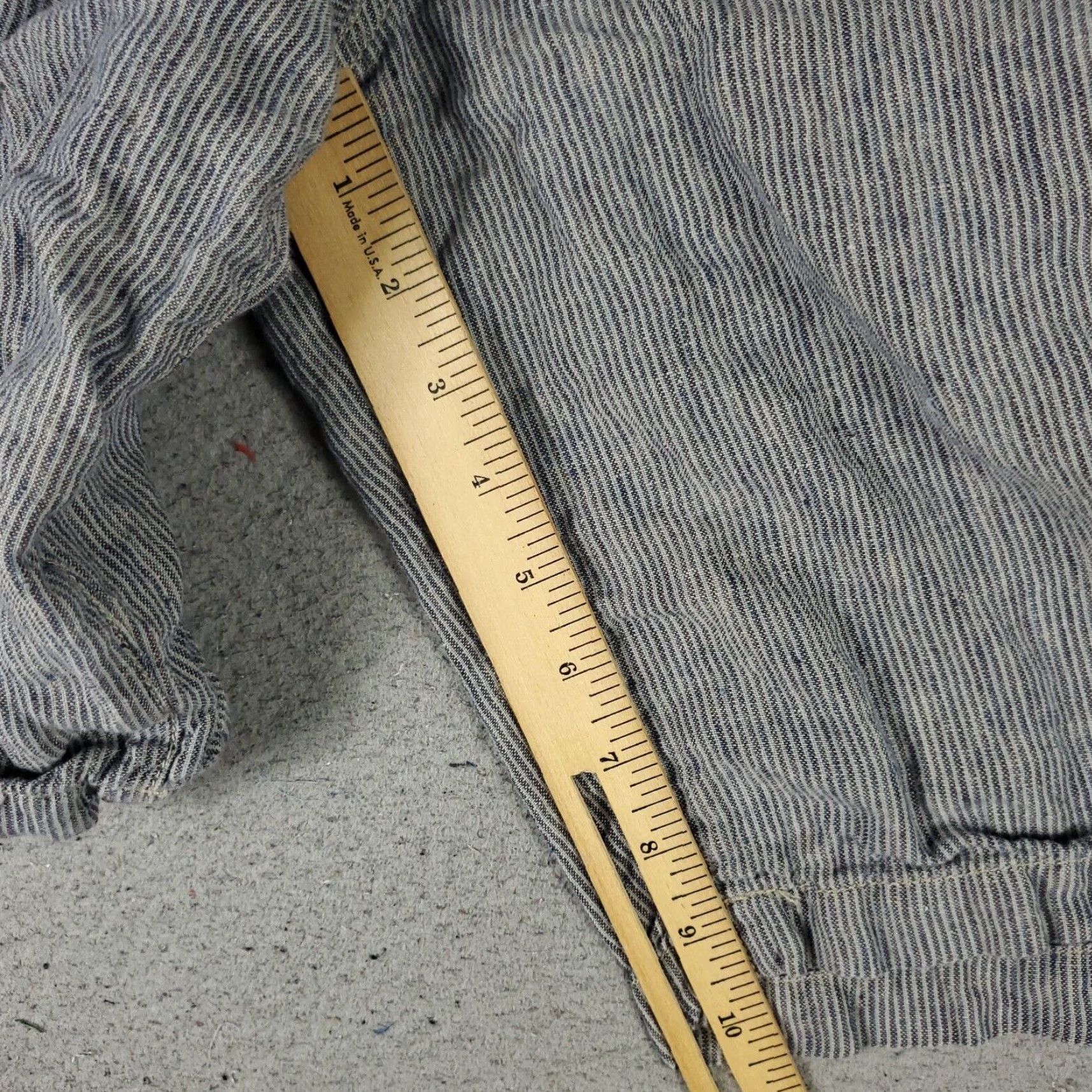 Tommy Bahama VINTAGE Tommy Bahama Shorts Mens Size 33 Casual Linen Flat Front Chino Gray Summer Size US 33 - 6 Thumbnail