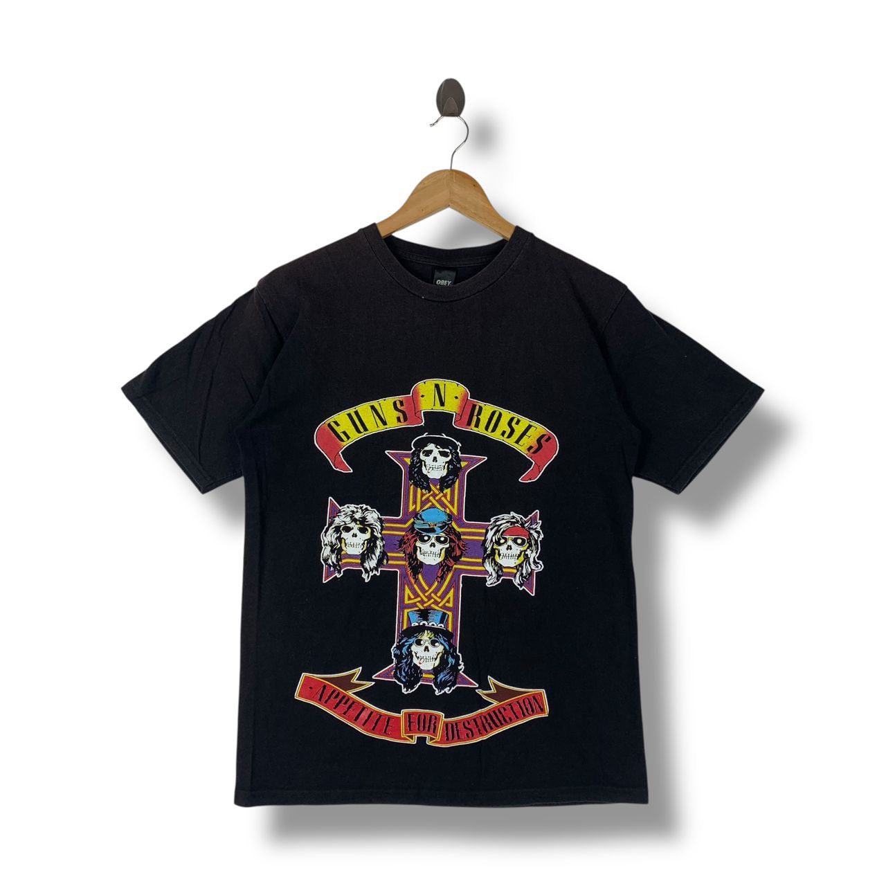 Obey Vintage OBEY x GUN N ROSES skate tees Size US M / EU 48-50 / 2 - 1 Thumbnail