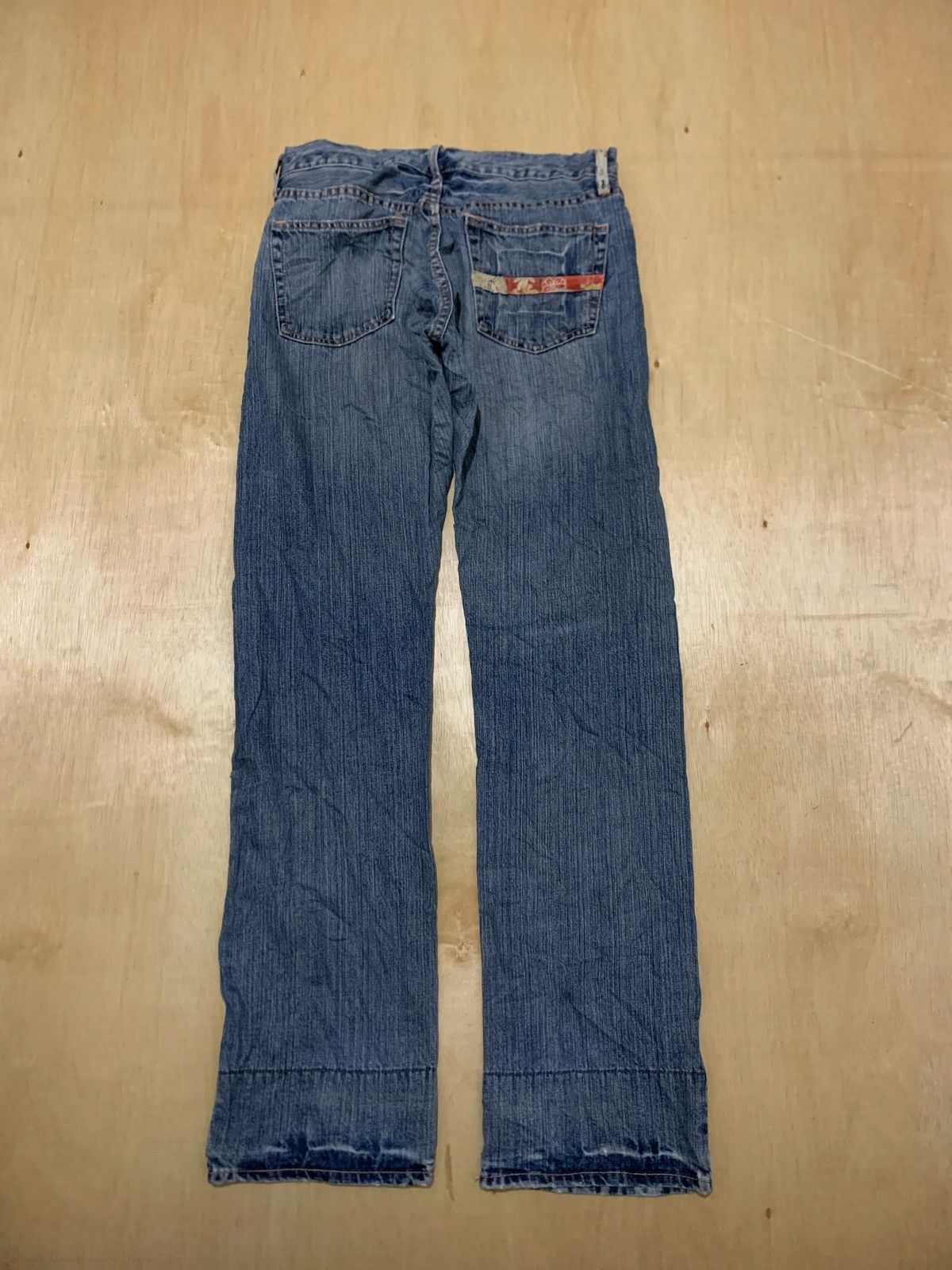 Hysteric Glamour × Japanese Brand Vintage Distressed Denim Takeo Kikuchi Denim Jeans Size US 32 / EU 48 - 4 Thumbnail