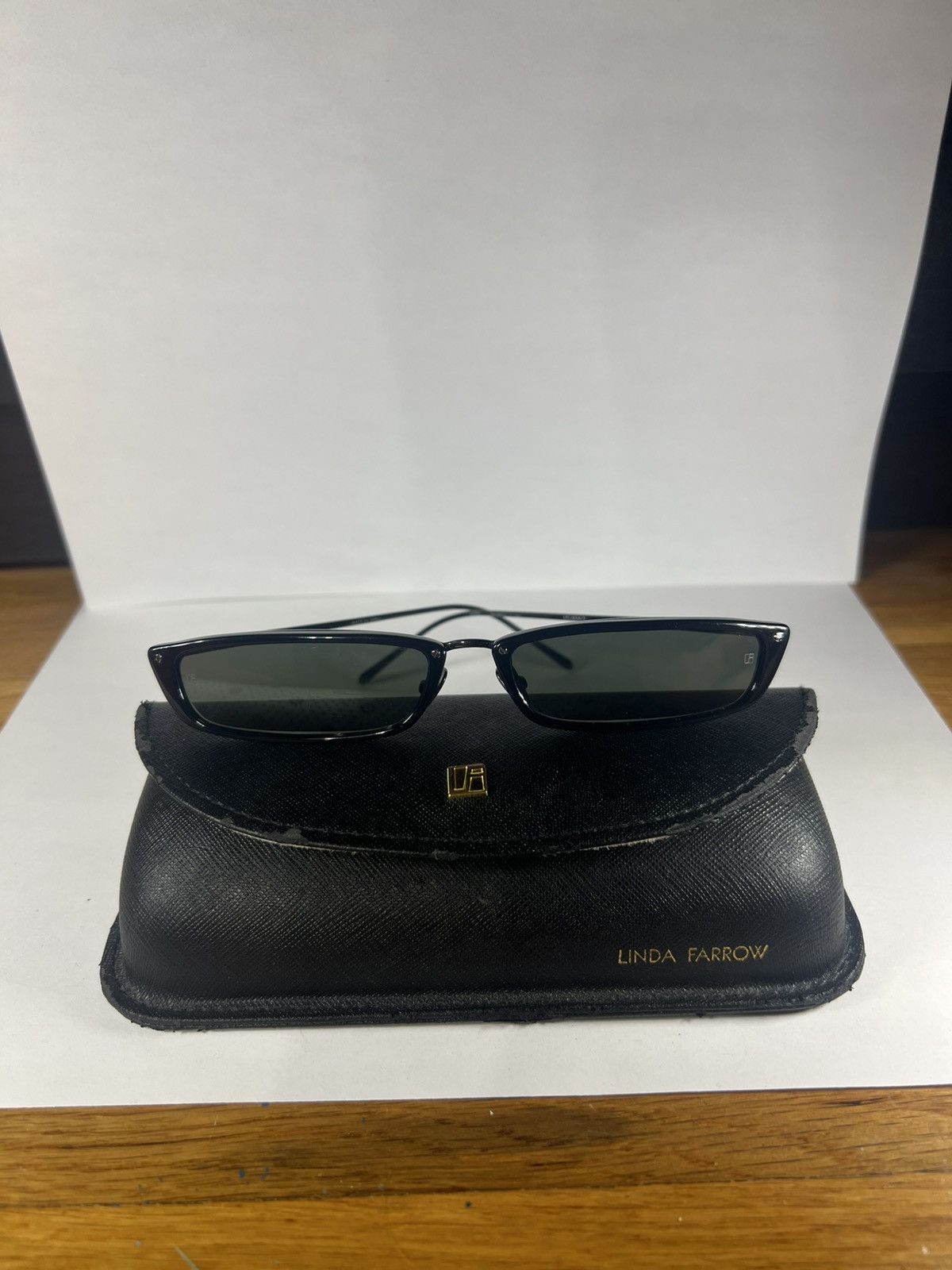 Linda Farrow Linda Farrow Slim Sunglasses Size ONE SIZE - 1 Thumbnail