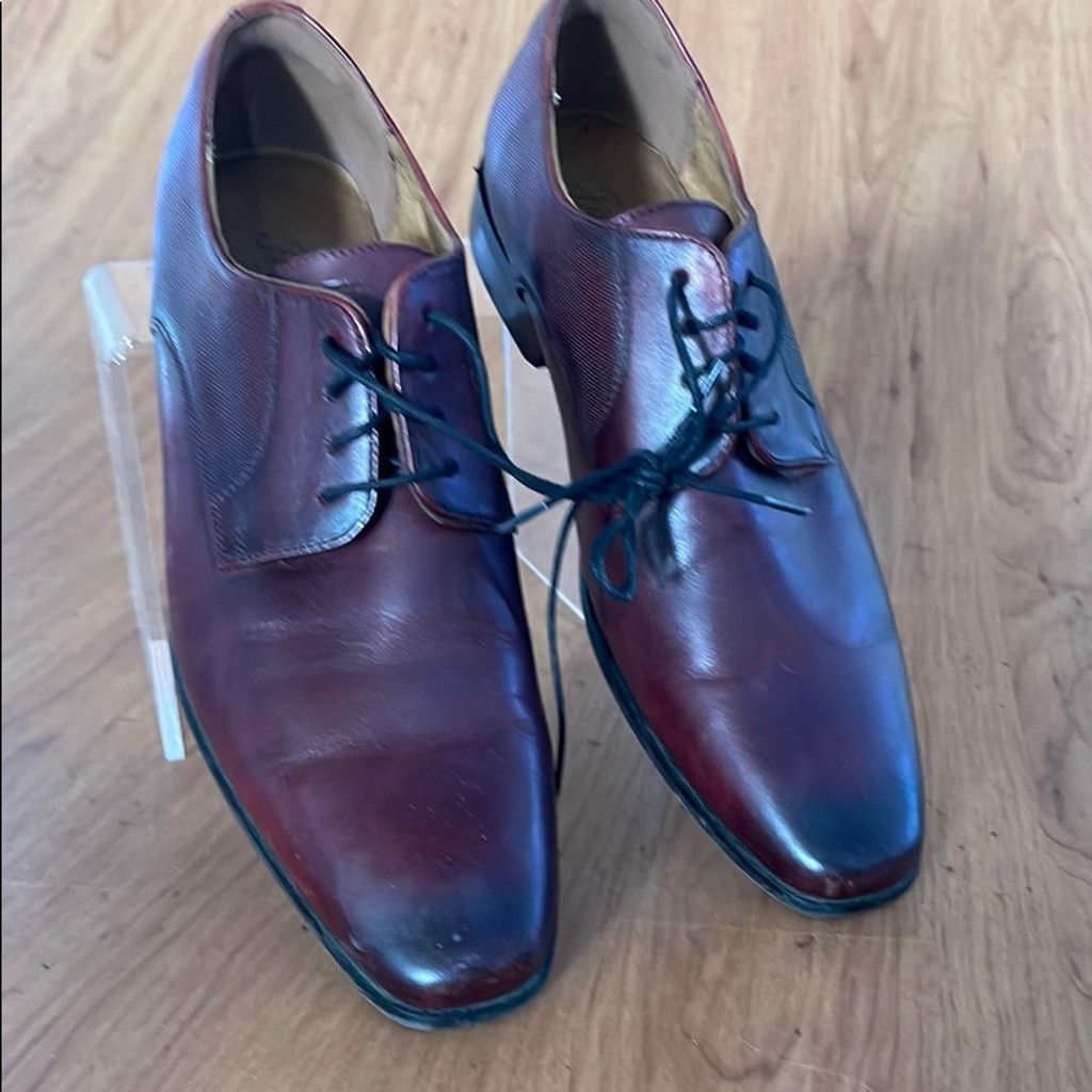Florsheim Florsheim Men's Redish Brown Leather Cap-toe Shoes size 9 Size US 9 / EU 42 - 1 Thumbnail