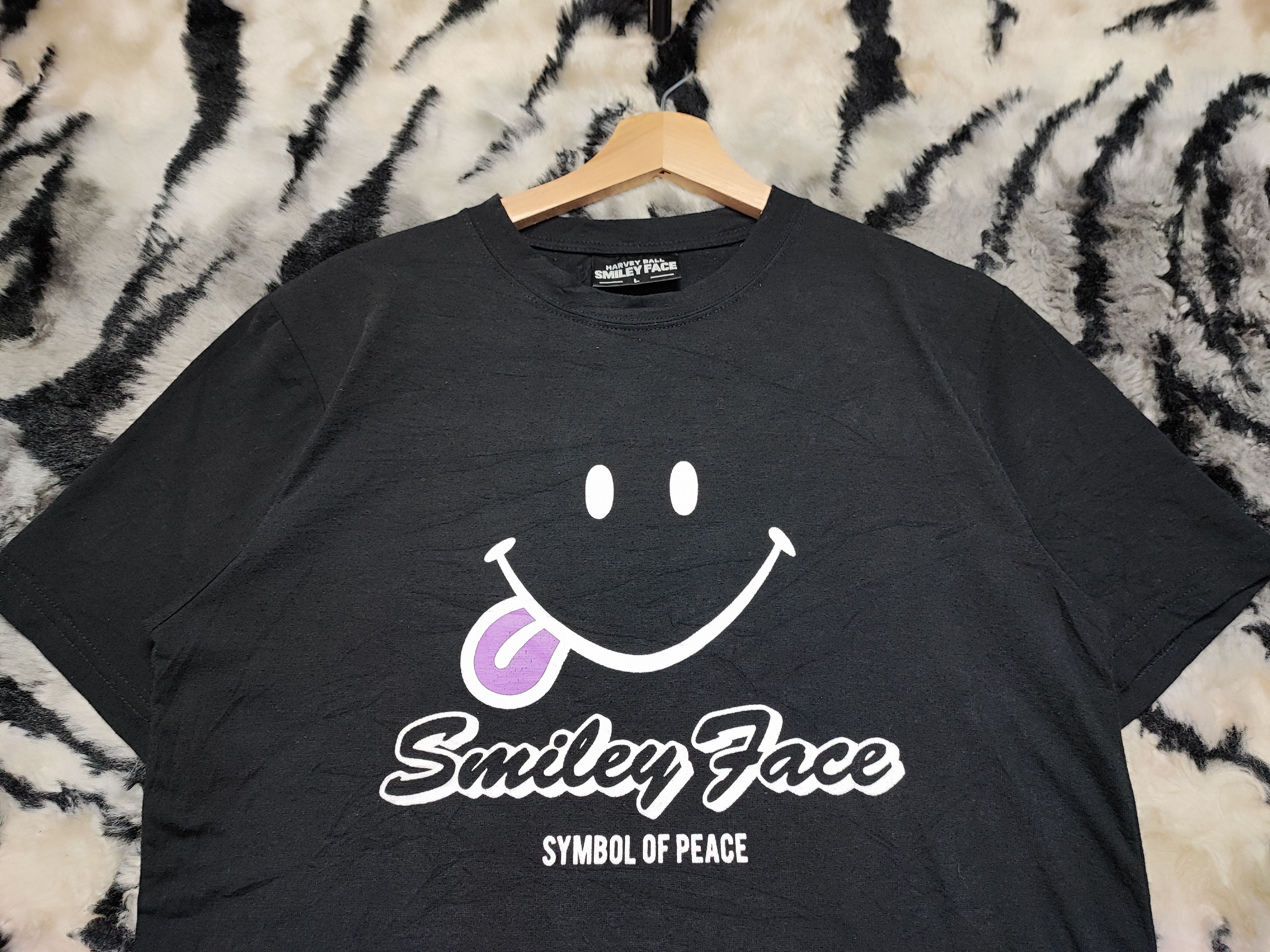 Vintage Harvey Ball Smiley Tee Size US L / EU 52-54 / 3 - 3 Thumbnail