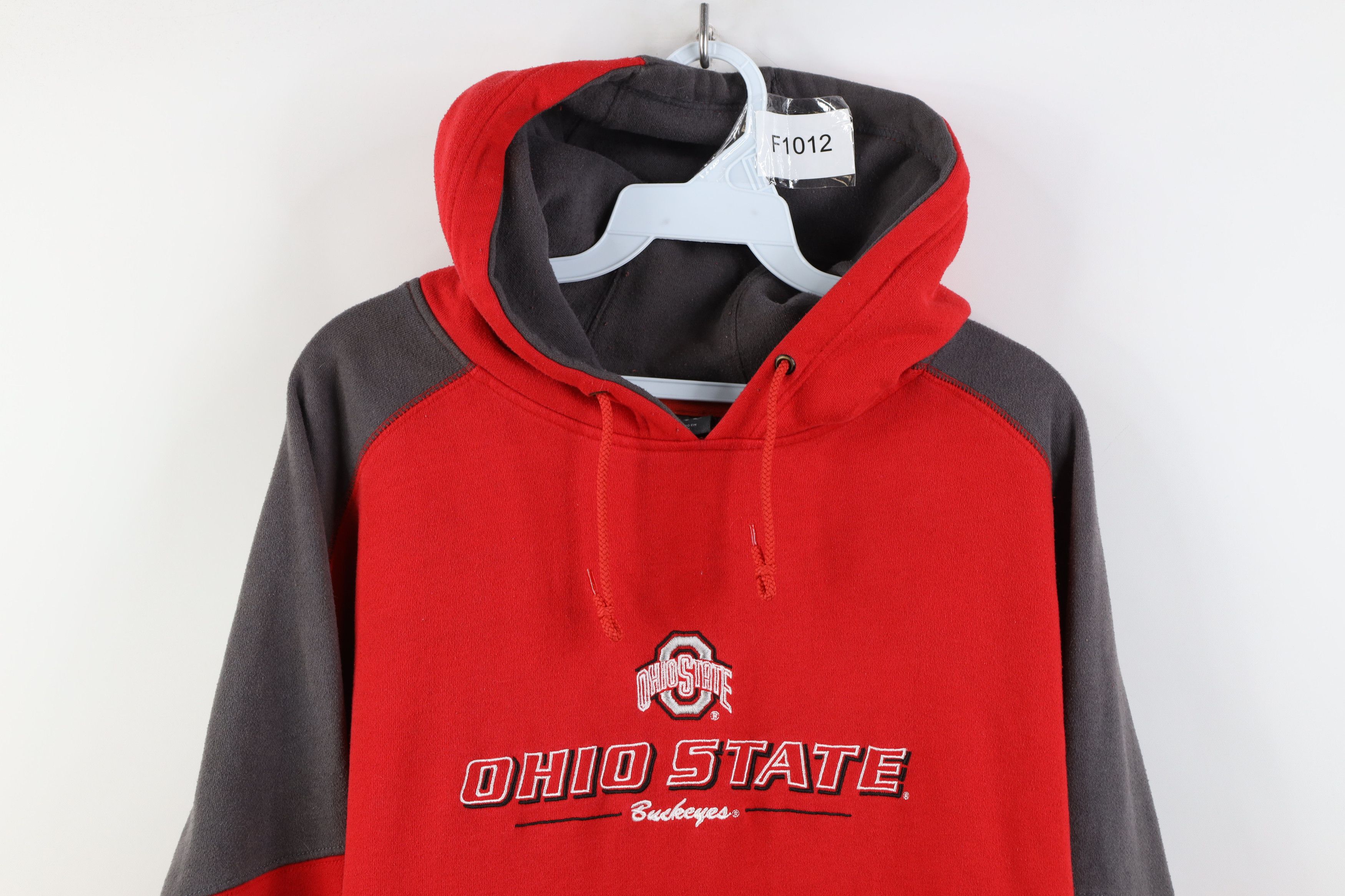 Vintage Vintage 90s Fit Ohio State University Hoodie Sweatshirt Size US XL / EU 56 / 4 - 2 Thumbnail