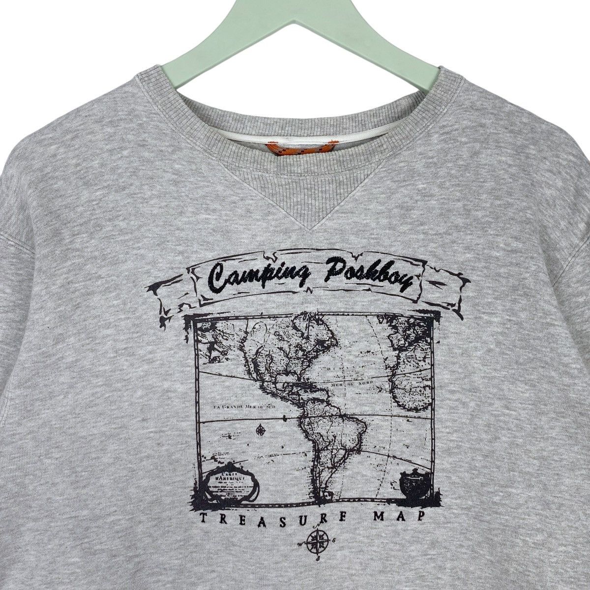 Designer × Vintage Camping Posh Boy Big Logo Sweatshirt Crewneck Pullover Jumpe Size US M / EU 48-50 / 2 - 2 Thumbnail