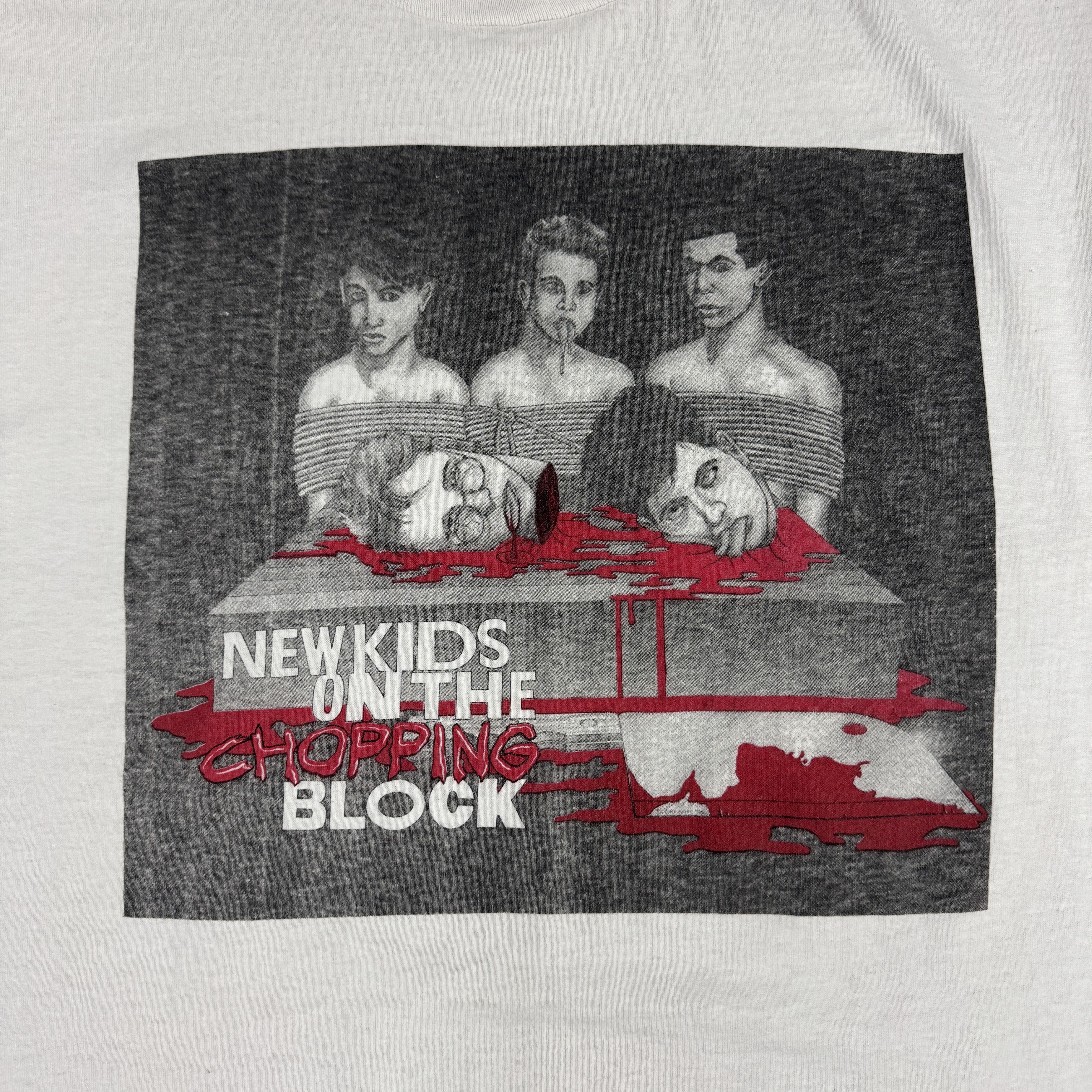 Band Tees 90s New Kids On The Chopping Block Tee Size US XL / EU 56 / 4 - 5 Thumbnail