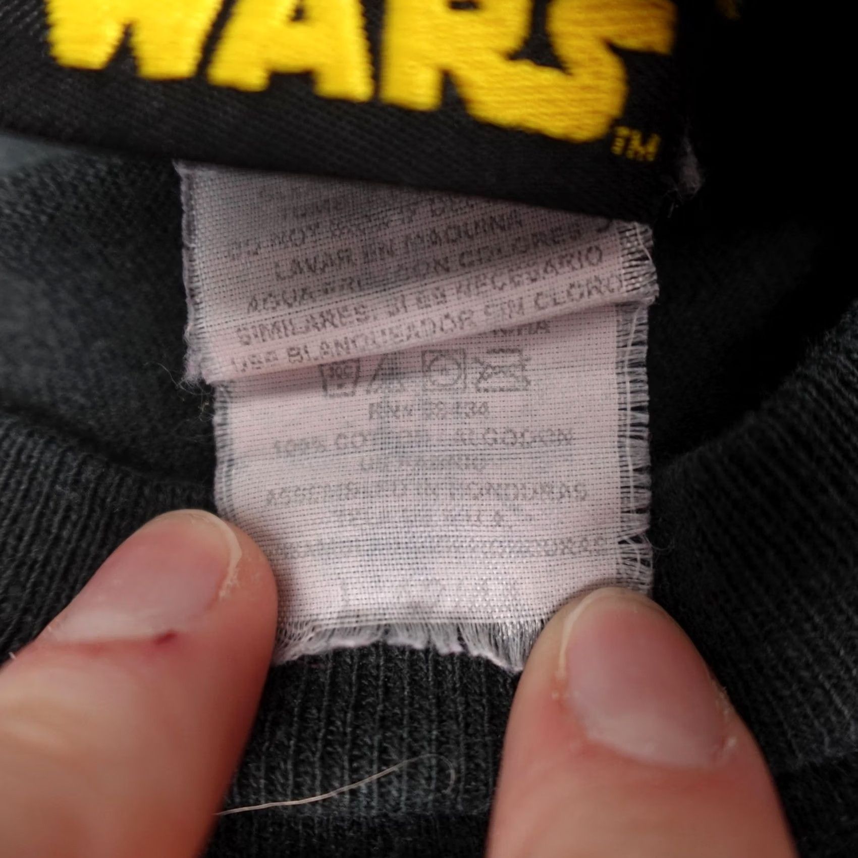 Star Wars VINTAGE Star Wars Shirt Mens Large Black Force Is Strong Graphic Tee Movie Size US L / EU 52-54 / 3 - 4 Thumbnail
