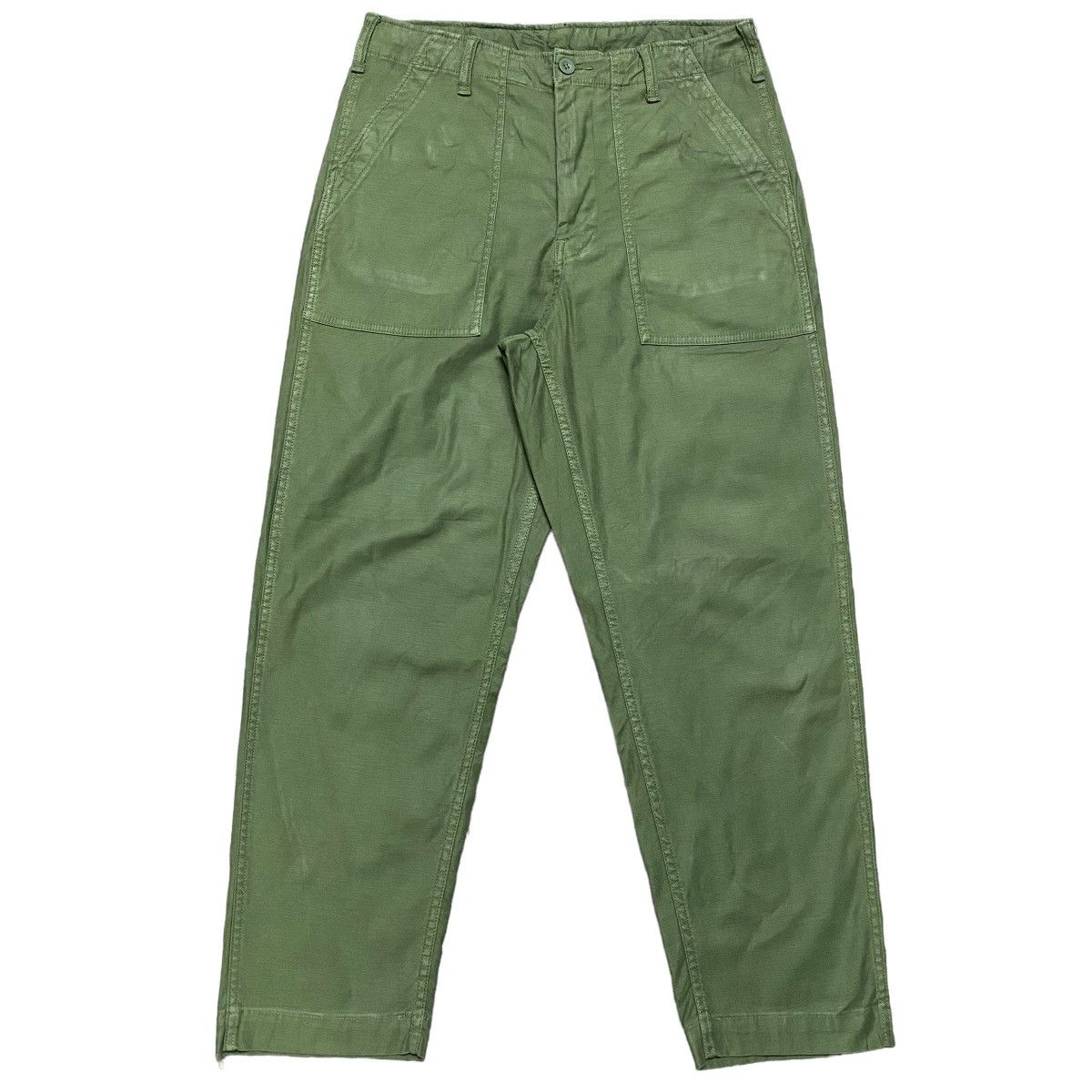 Japanese Brand Us Army Sateen Fatigue Pants Size US 32 / EU 48 - 1 Thumbnail