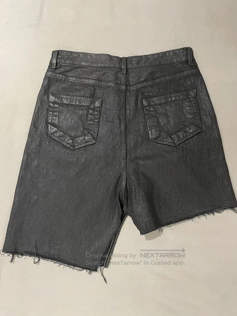 Rick Owens Rick Owens ss19 babel black waxed shorts. Size US 31 - 2 Thumbnail